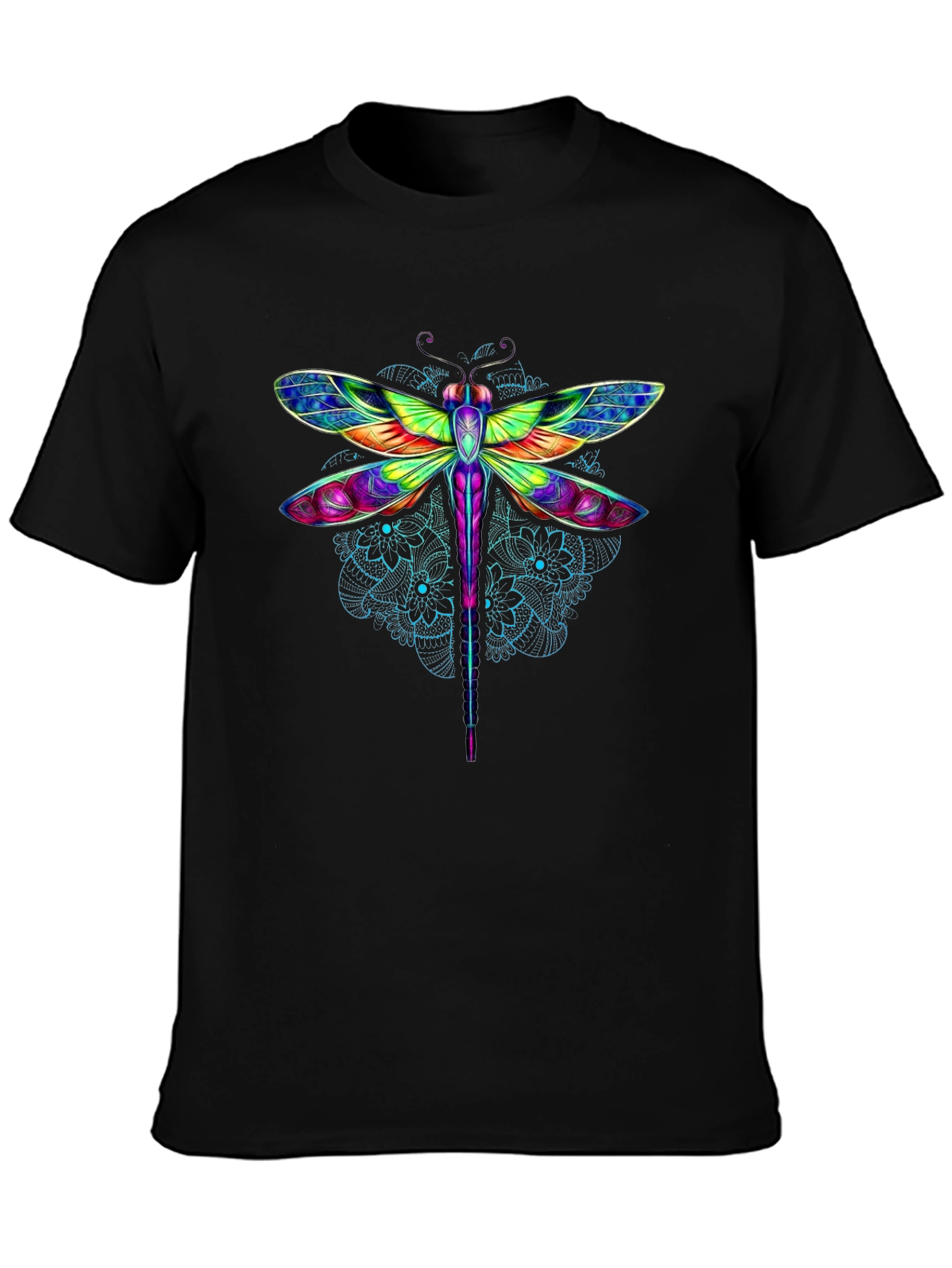 Vibrant Dragonfly Graphic Tee - Stylish & Unique