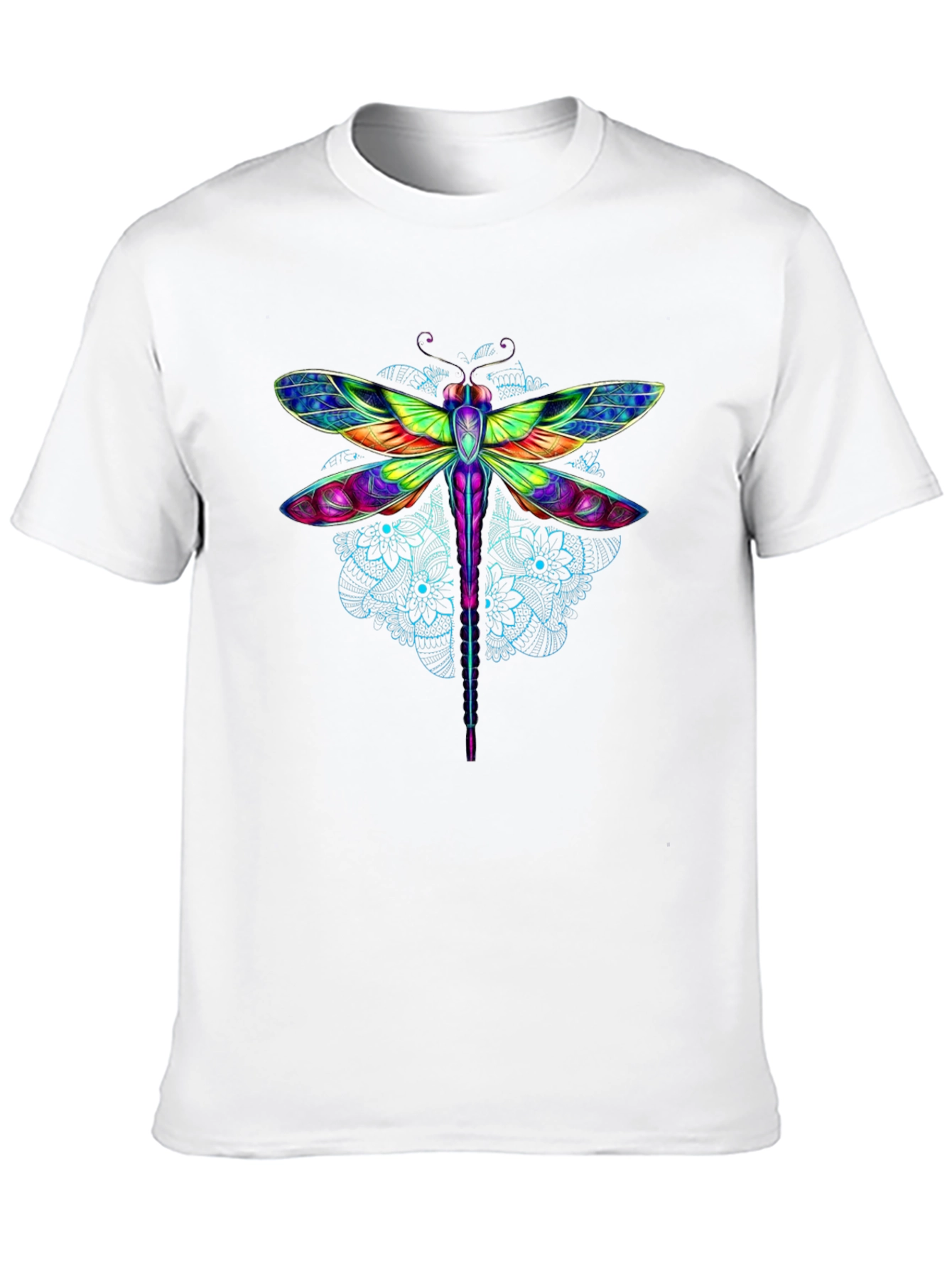 Vibrant Dragonfly Graphic Tee - Stylish & Unique