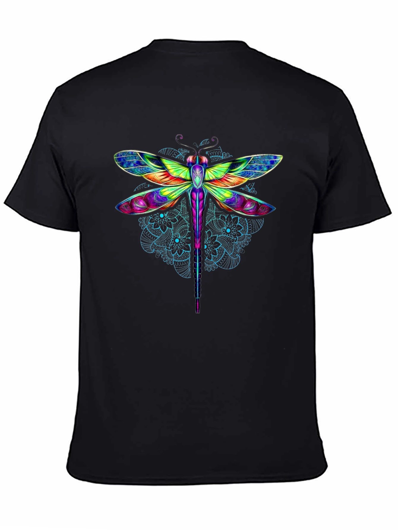 Vibrant Dragonfly Graphic Tee - Stylish & Unique