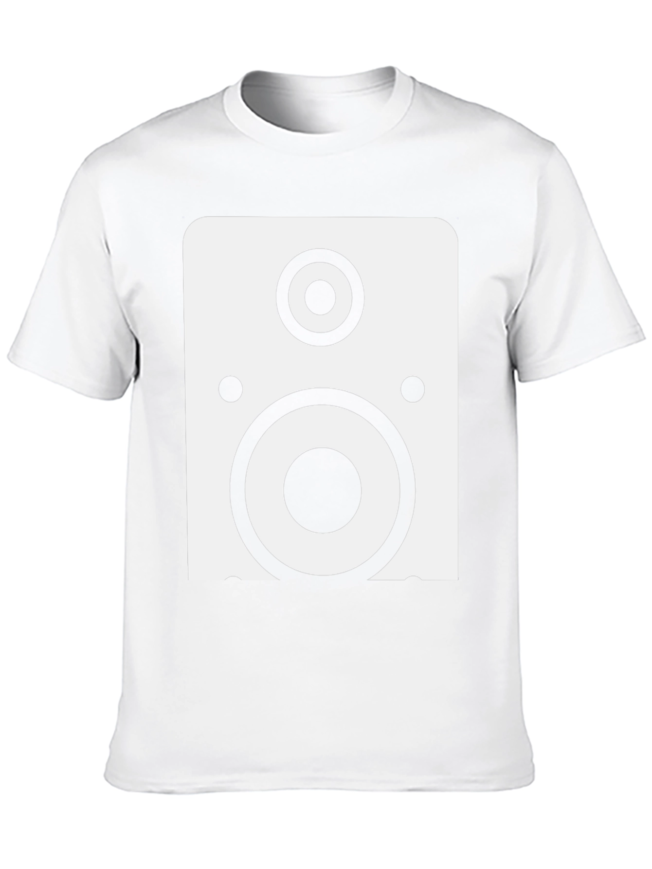 Speaker Graphic Black T-Shirt
