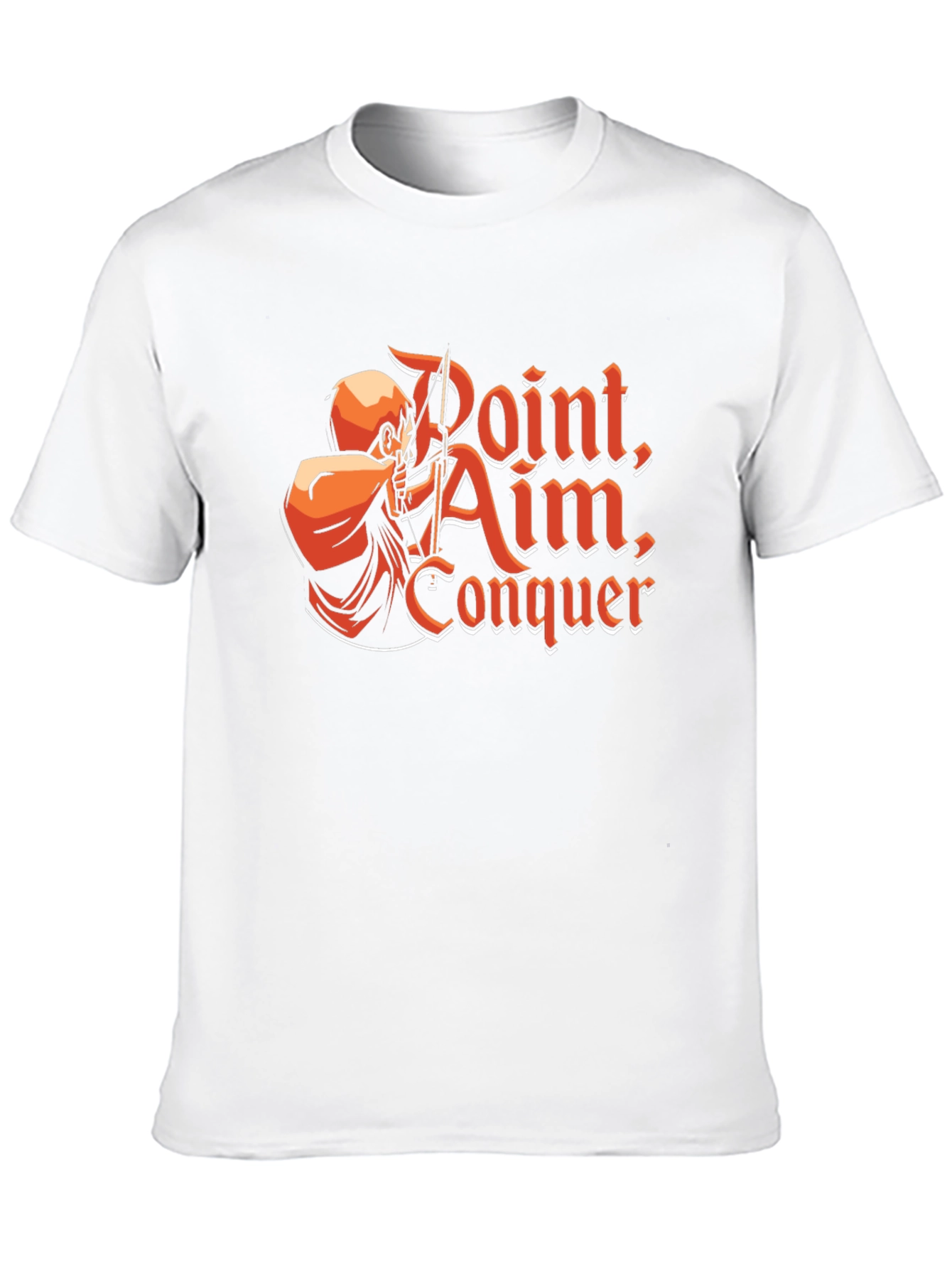 Point Aim Conquer Graphic T-Shirt