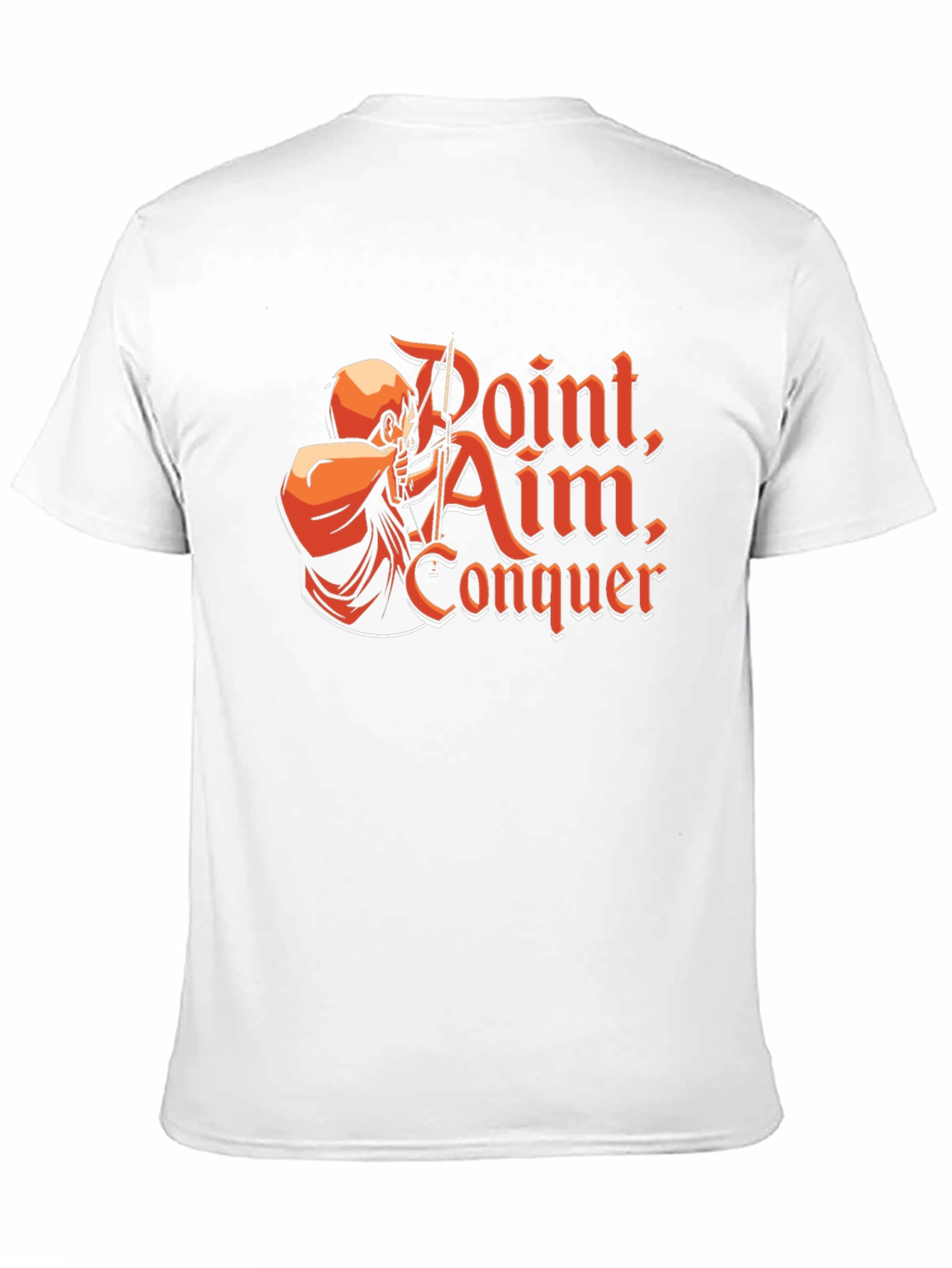 Point Aim Conquer Graphic T-Shirt
