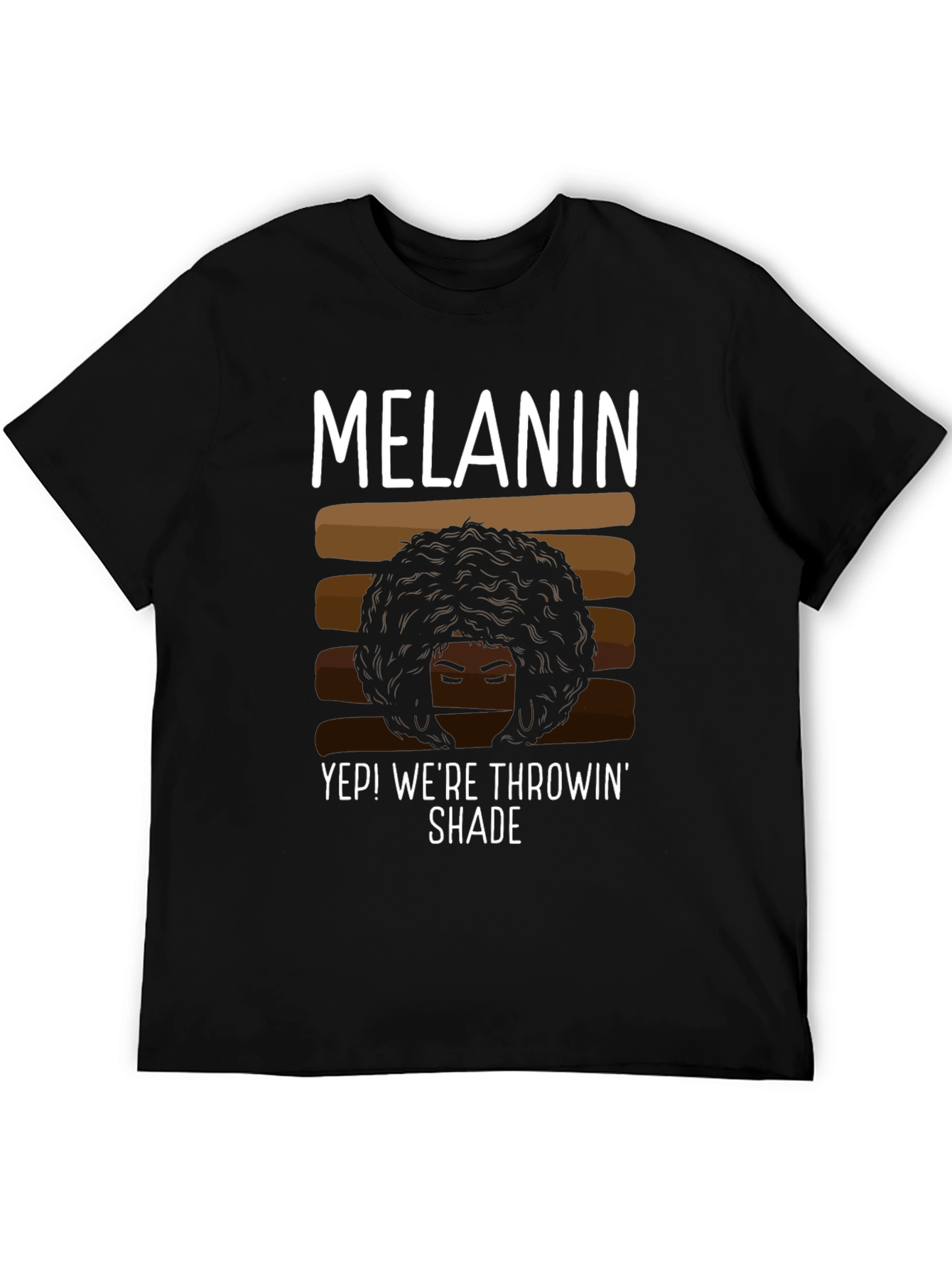 Melanin Throwing Shade T-Shirt
