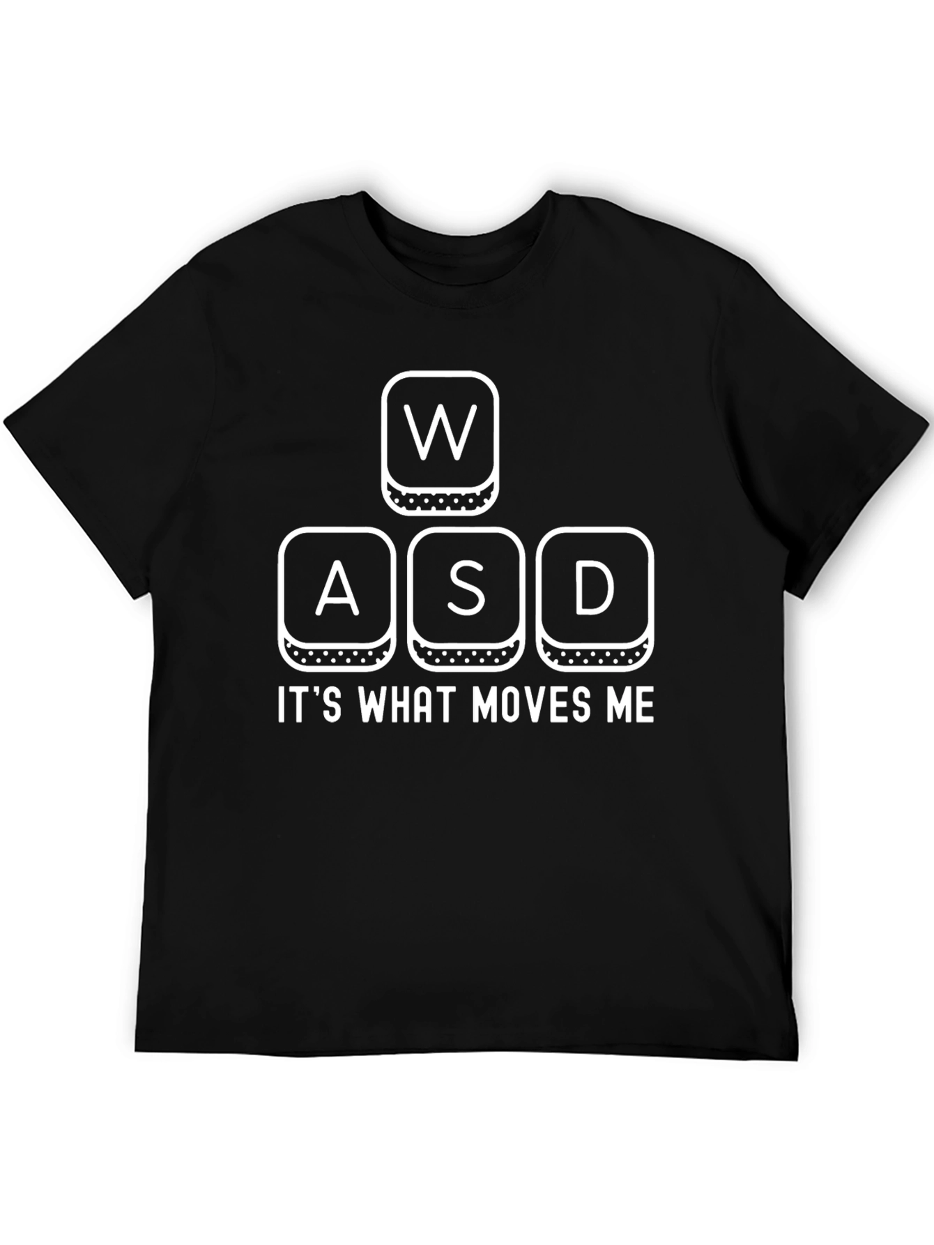 Gamer T-Shirt - WASD Keys Design