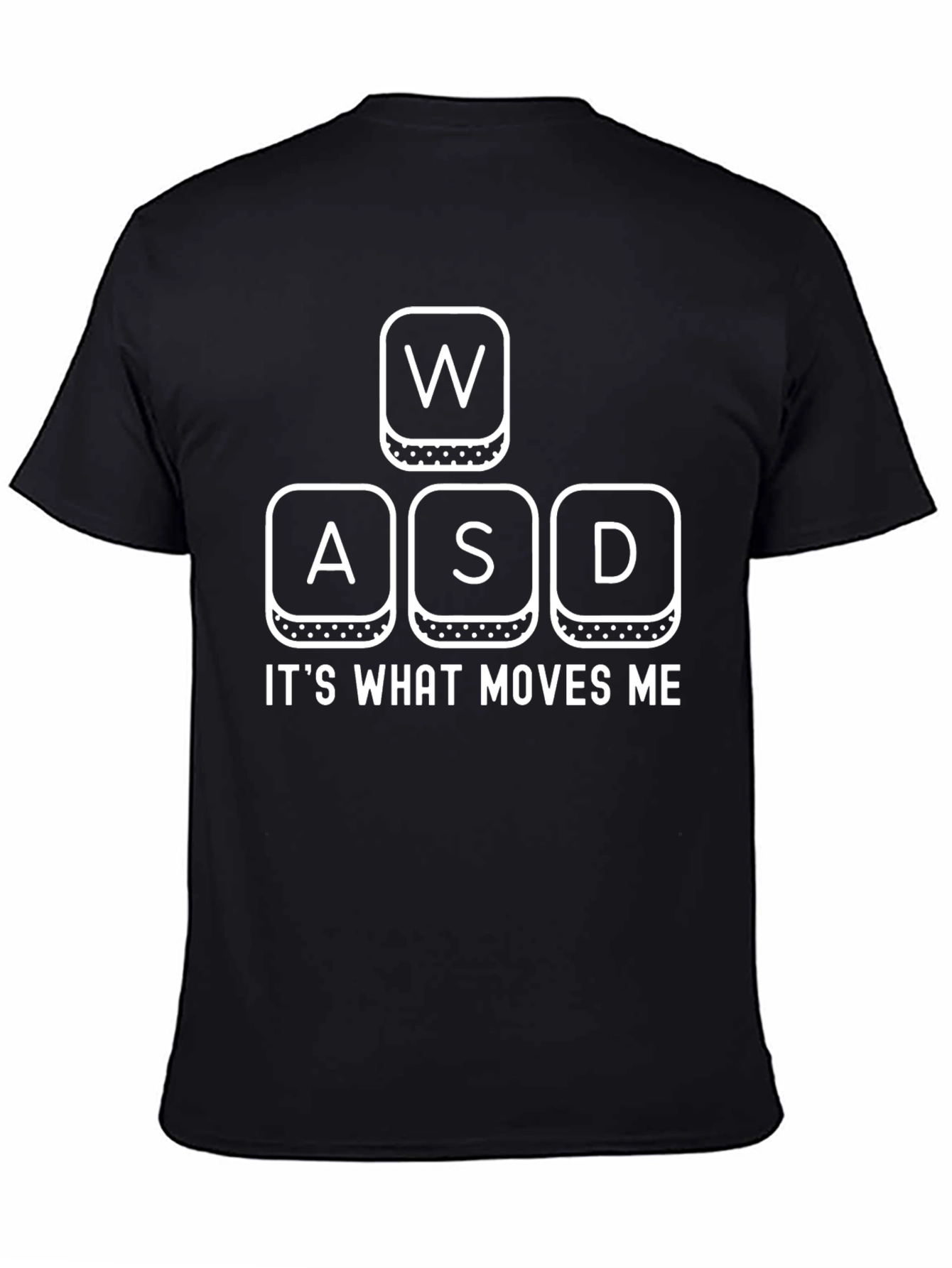 Gamer T-Shirt - WASD Keys Design