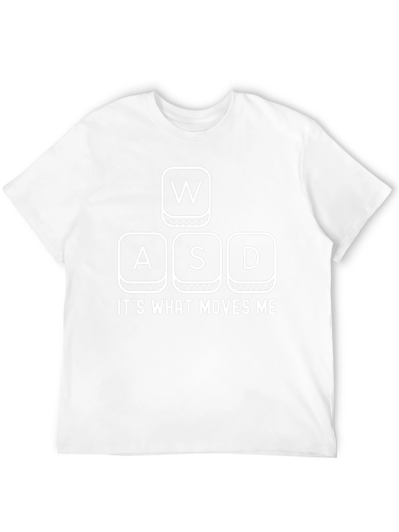Gamer T-Shirt - WASD Keys Design