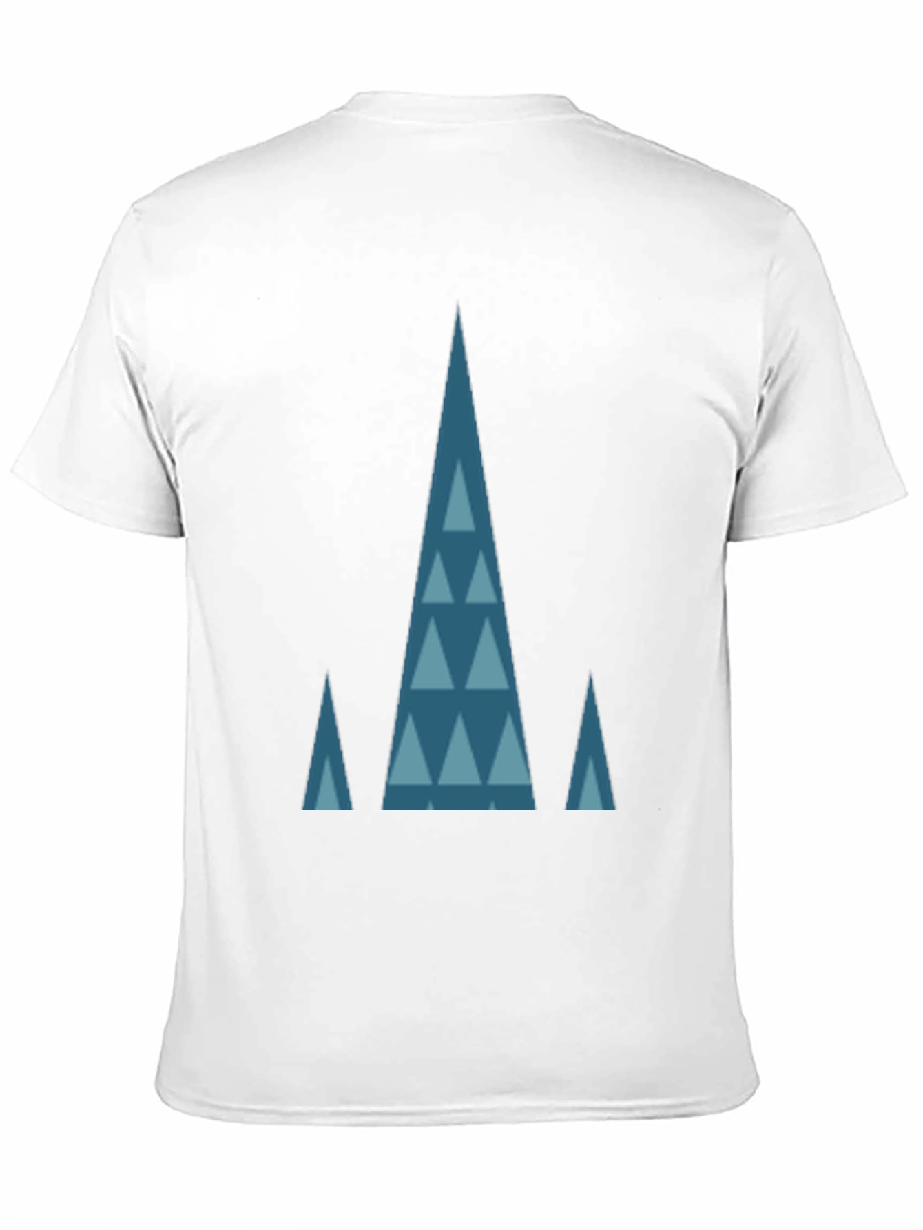 Geometric Triangle Pattern T-Shirt