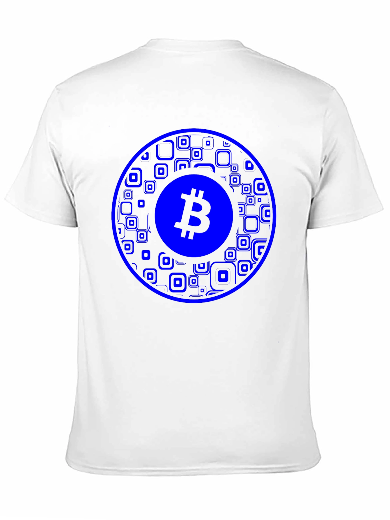 Bitcoin T-Shirt - Circular Design - Black