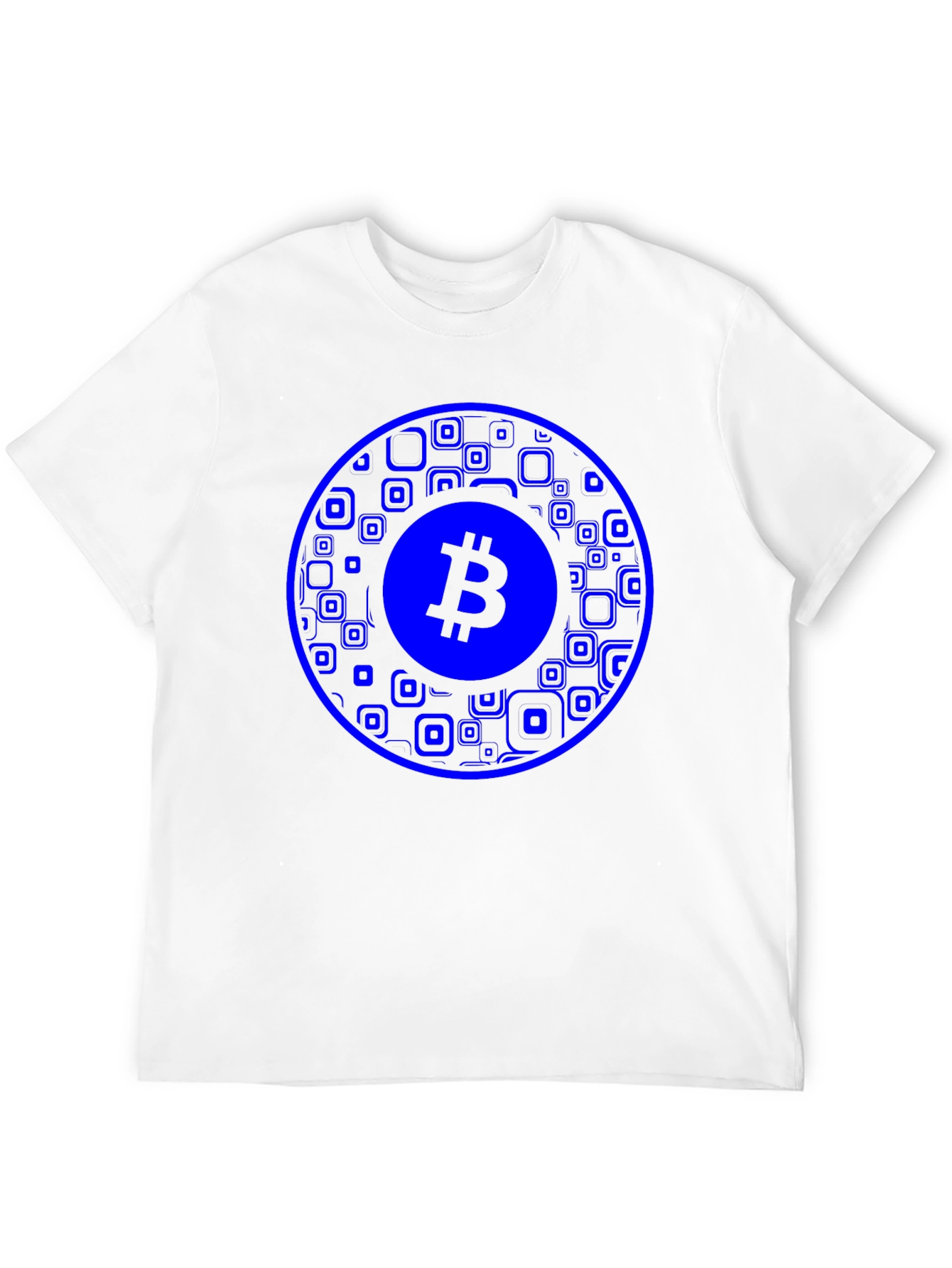 Bitcoin T-Shirt - Circular Design - Black