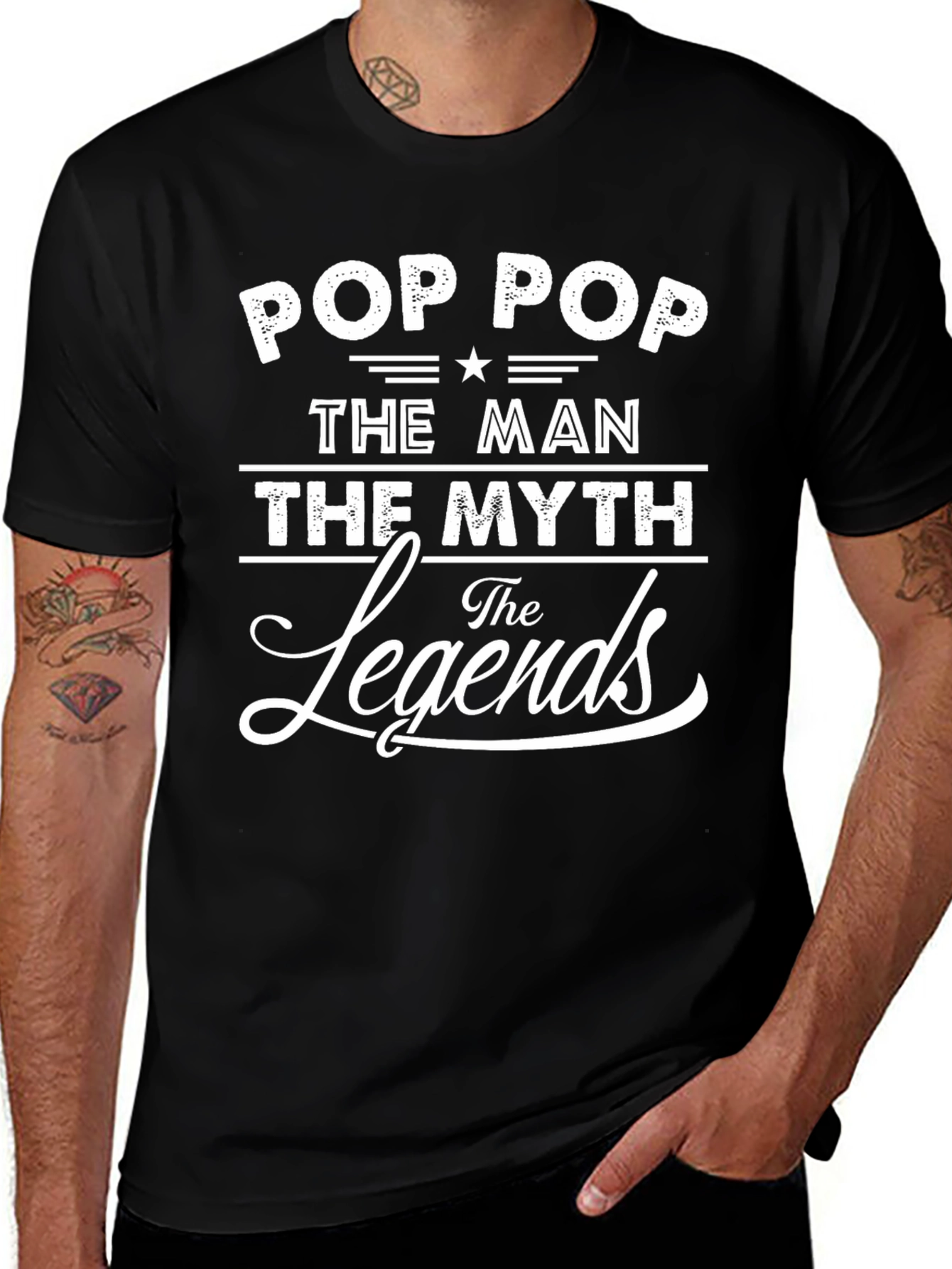 Pop Pop The Man The Myth The Legend T-Shirt