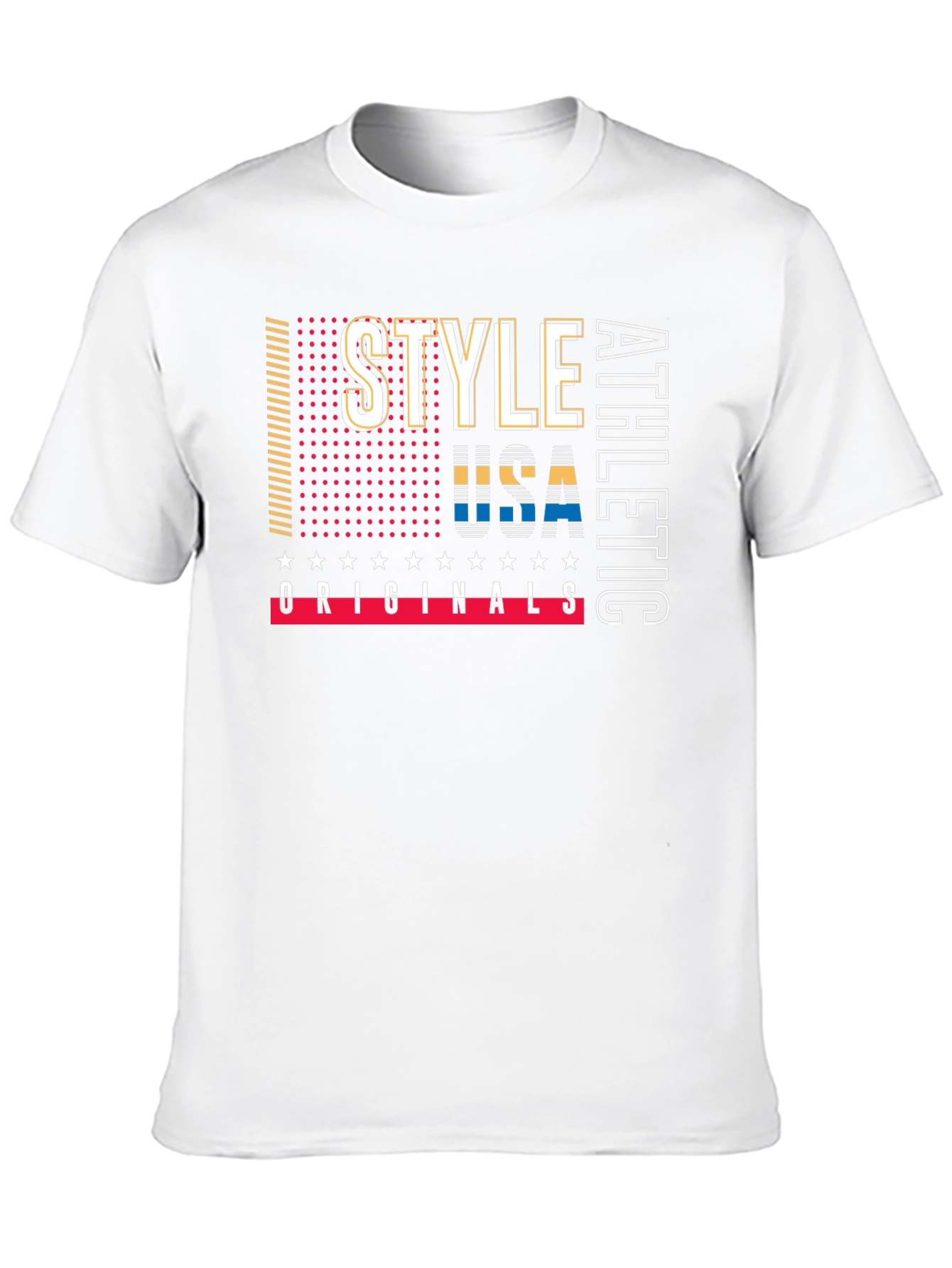 Stylish Mens Graphic Print Black T-Shirt