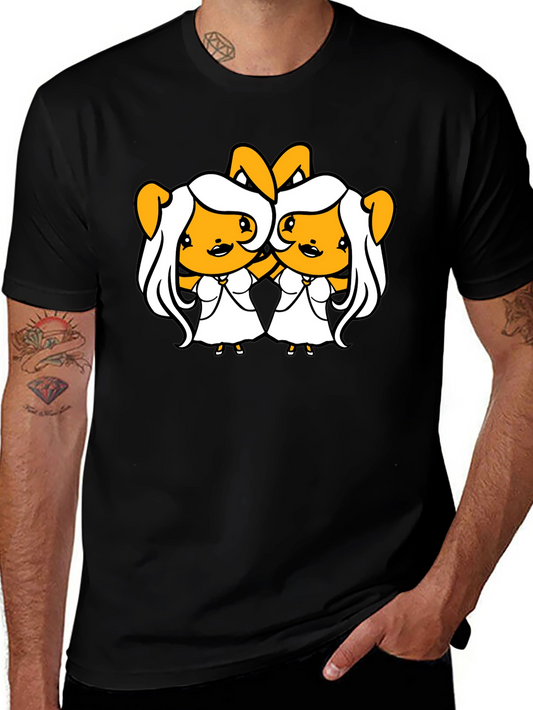 Fun Cartoon Graphic T-Shirt