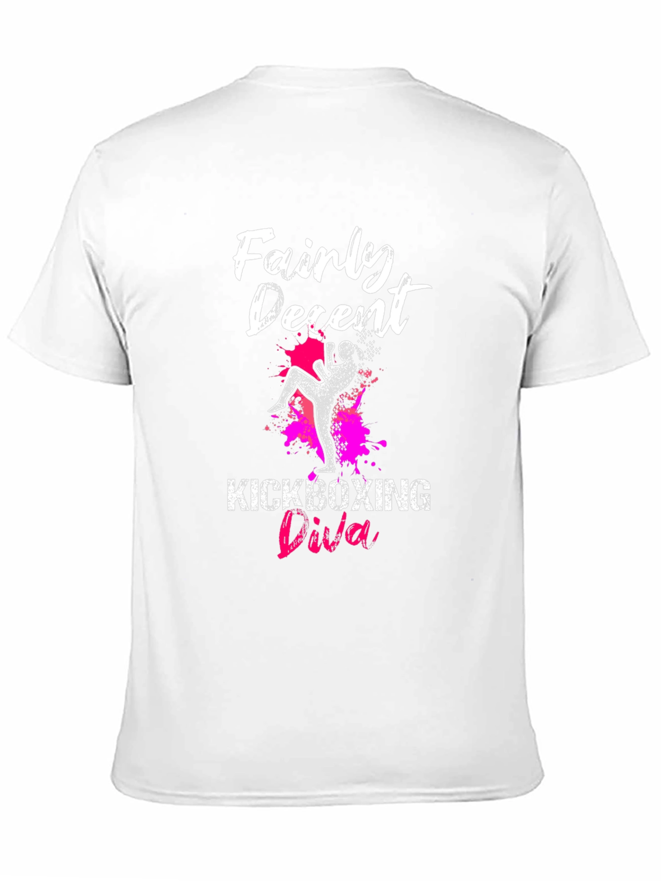Fairly Decent Kickboxing Diva Black T-Shirt