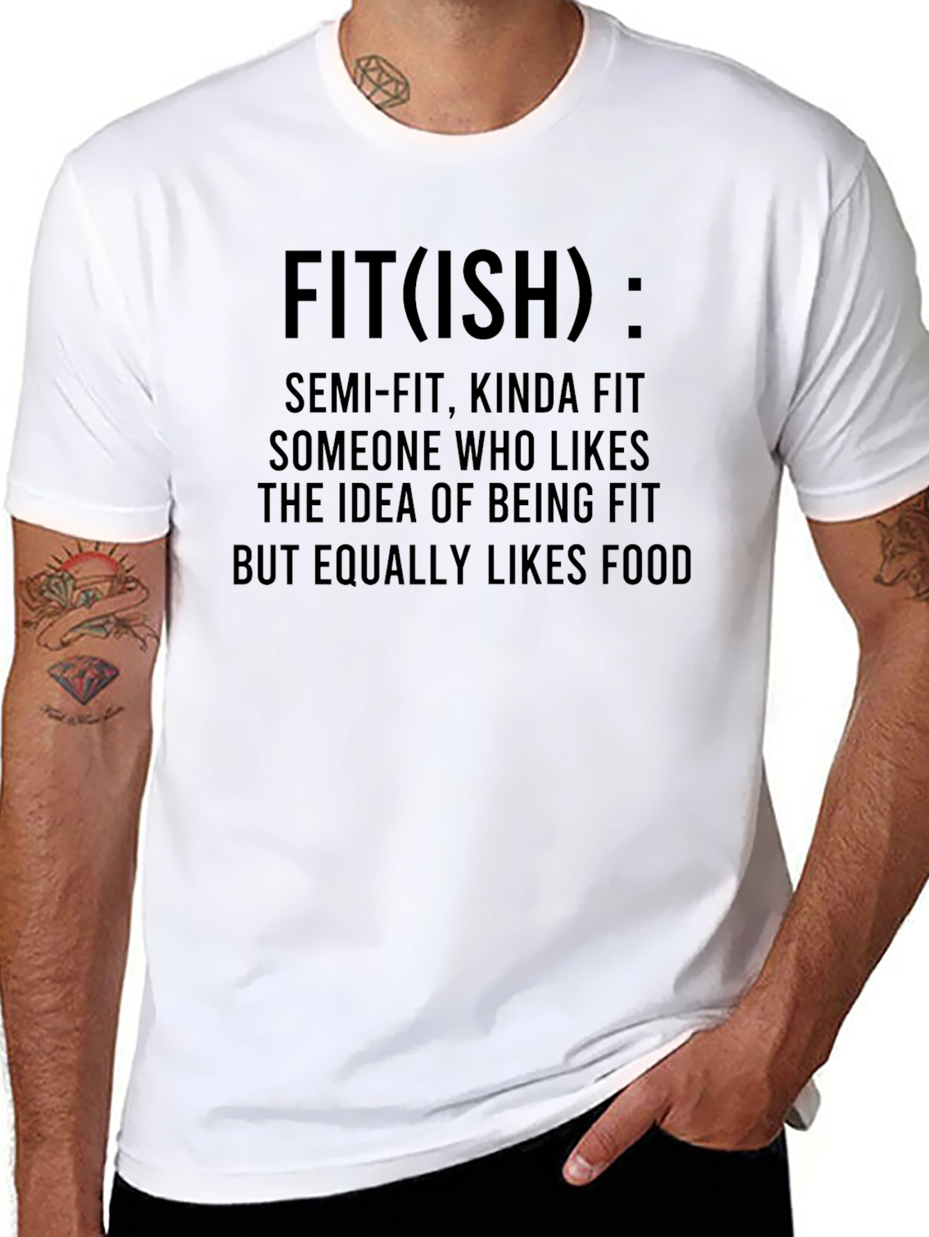 Fit(ish) Graphic T-Shirt - Semi-Fit Kinda Fit
