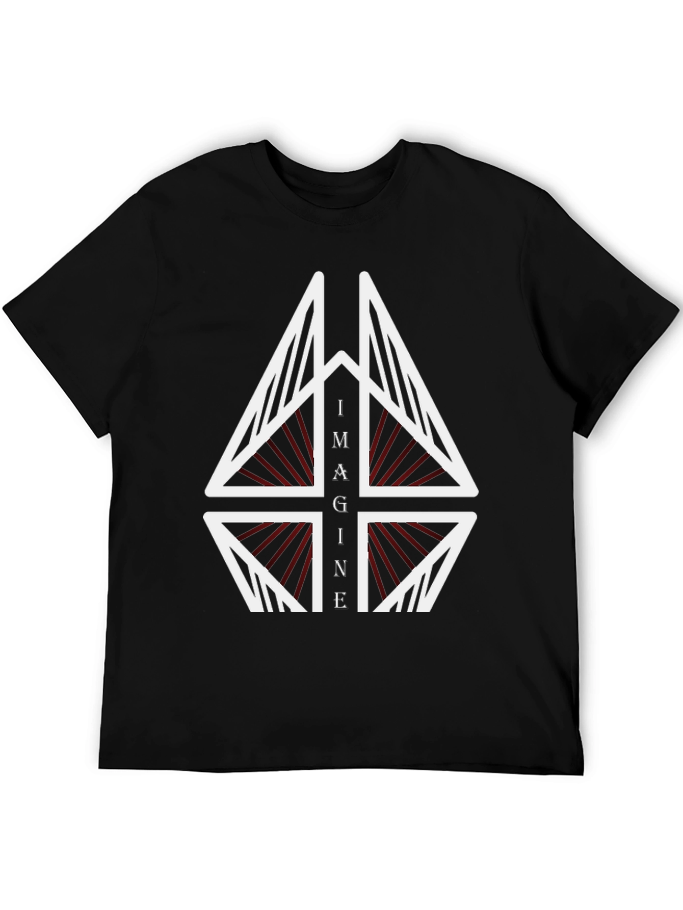 Imagine Geometric Graphic Tee