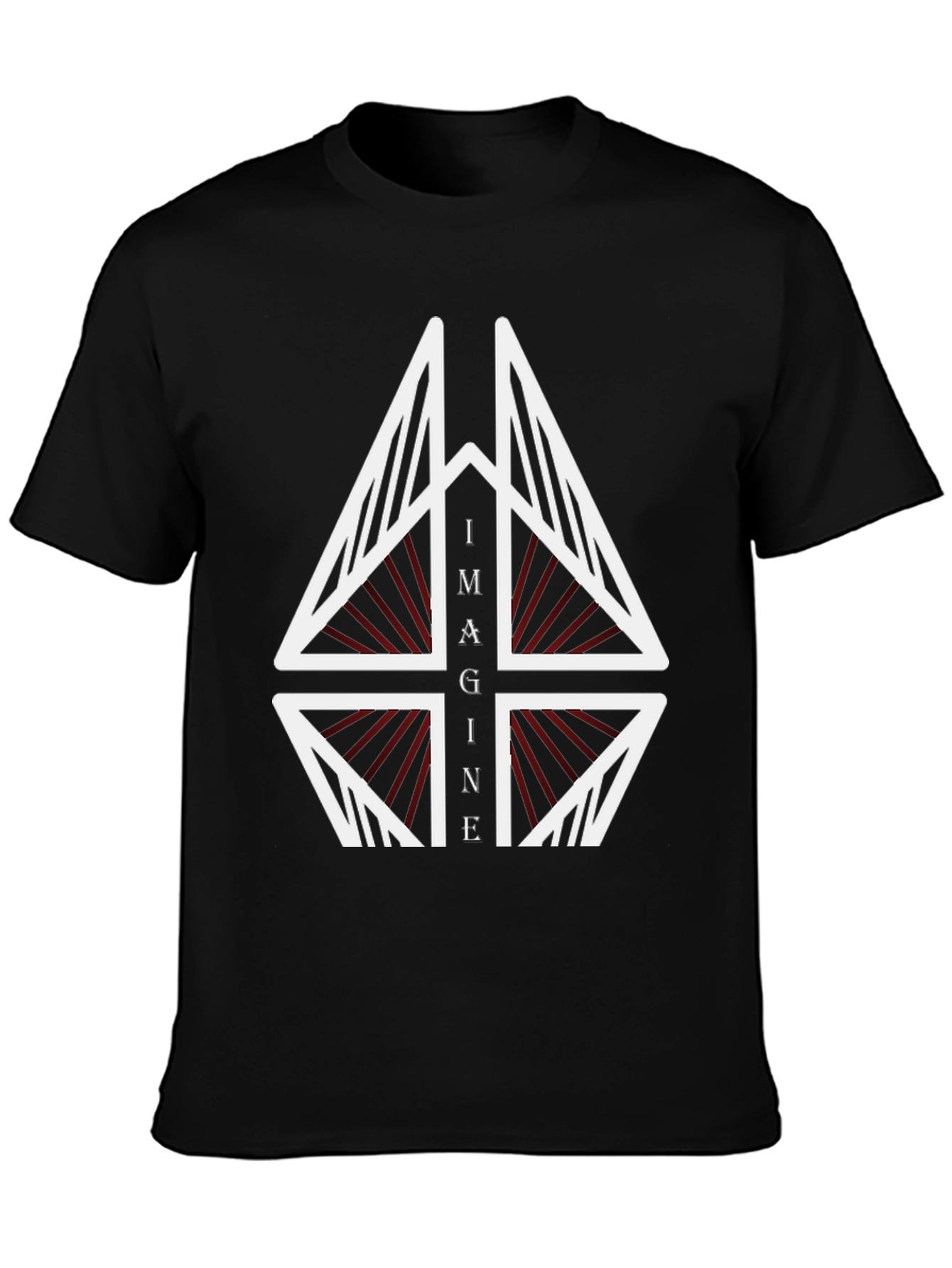 Imagine Geometric Graphic Tee
