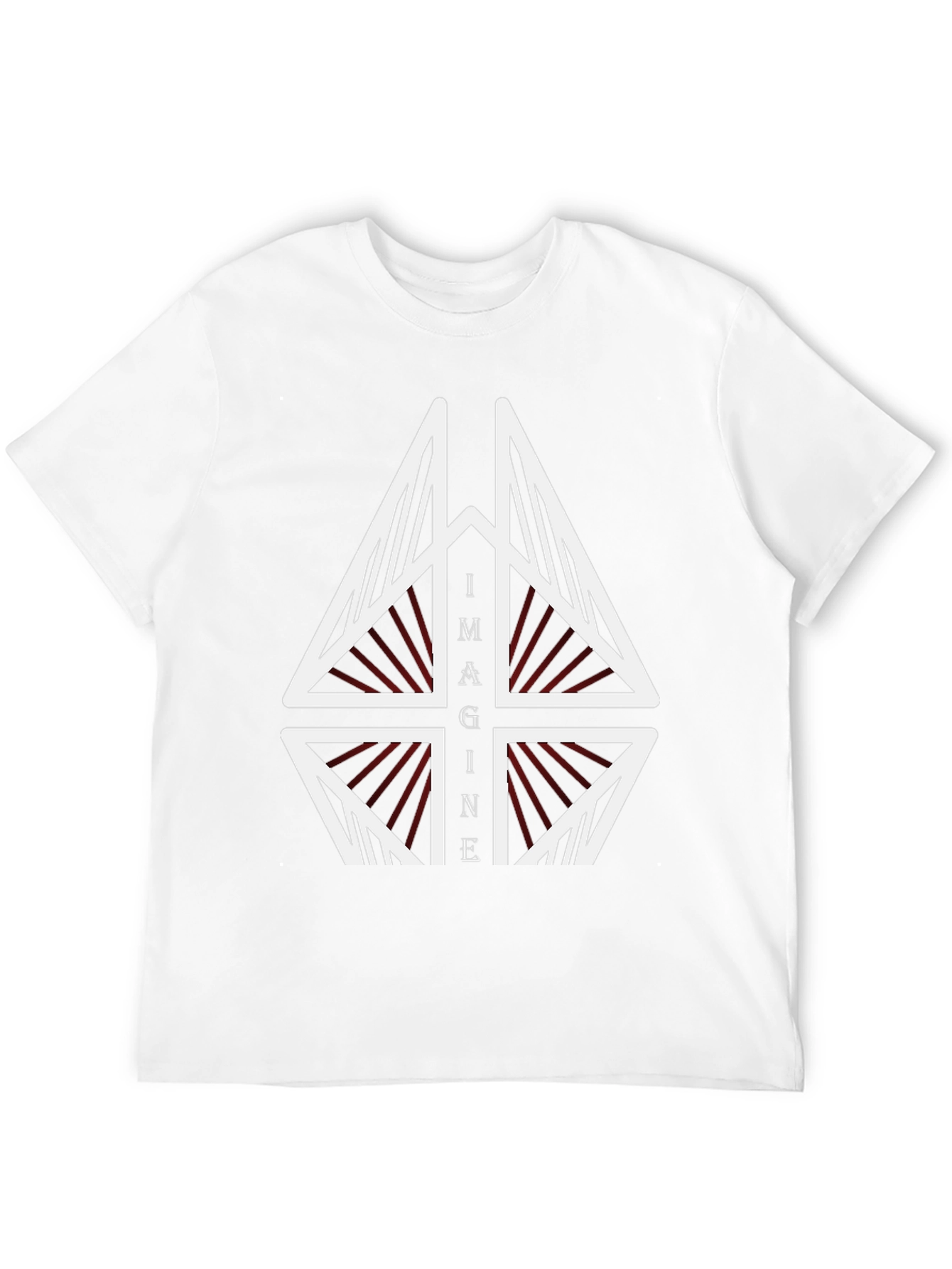 Imagine Geometric Graphic Tee