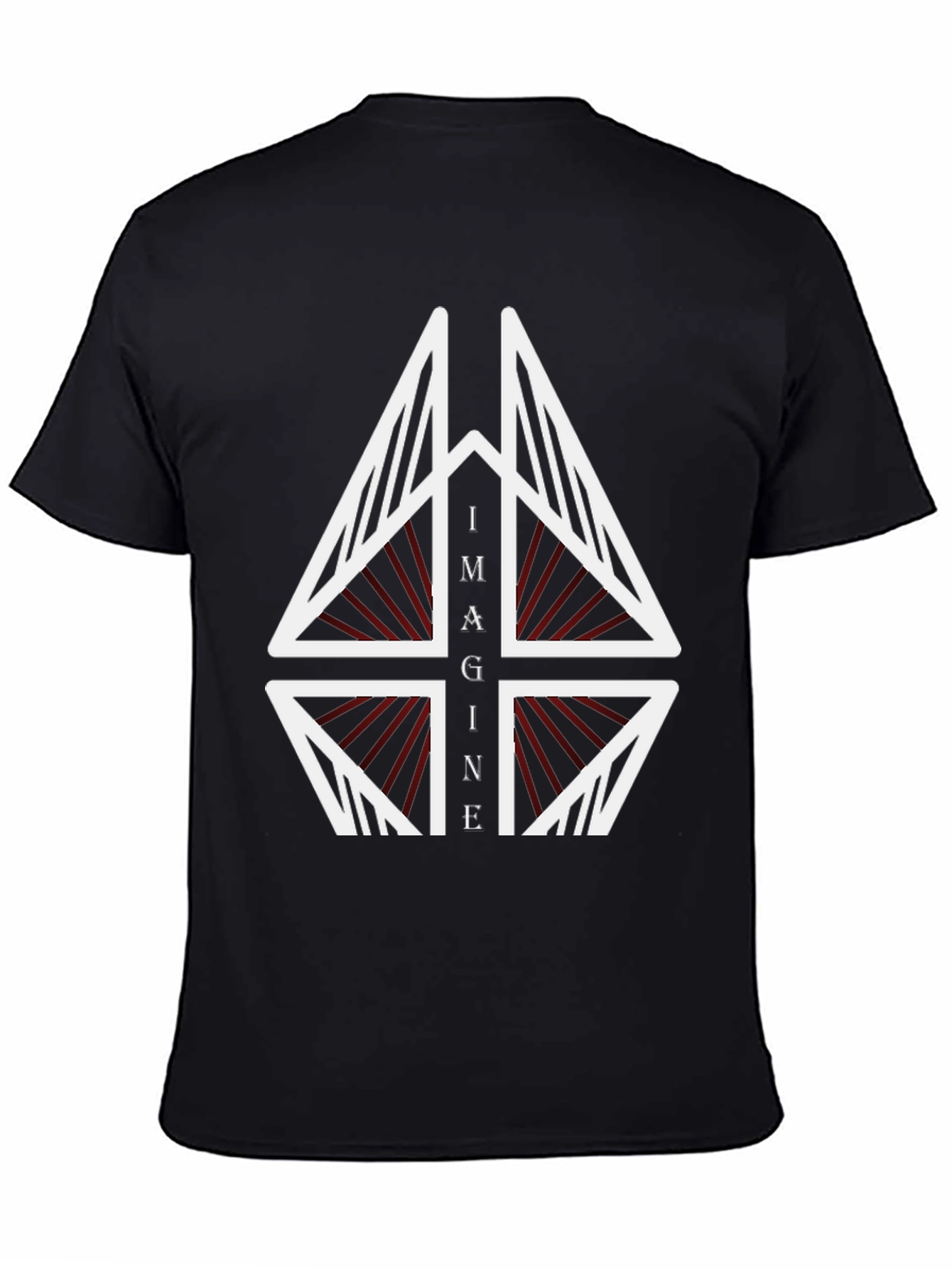 Imagine Geometric Graphic Tee