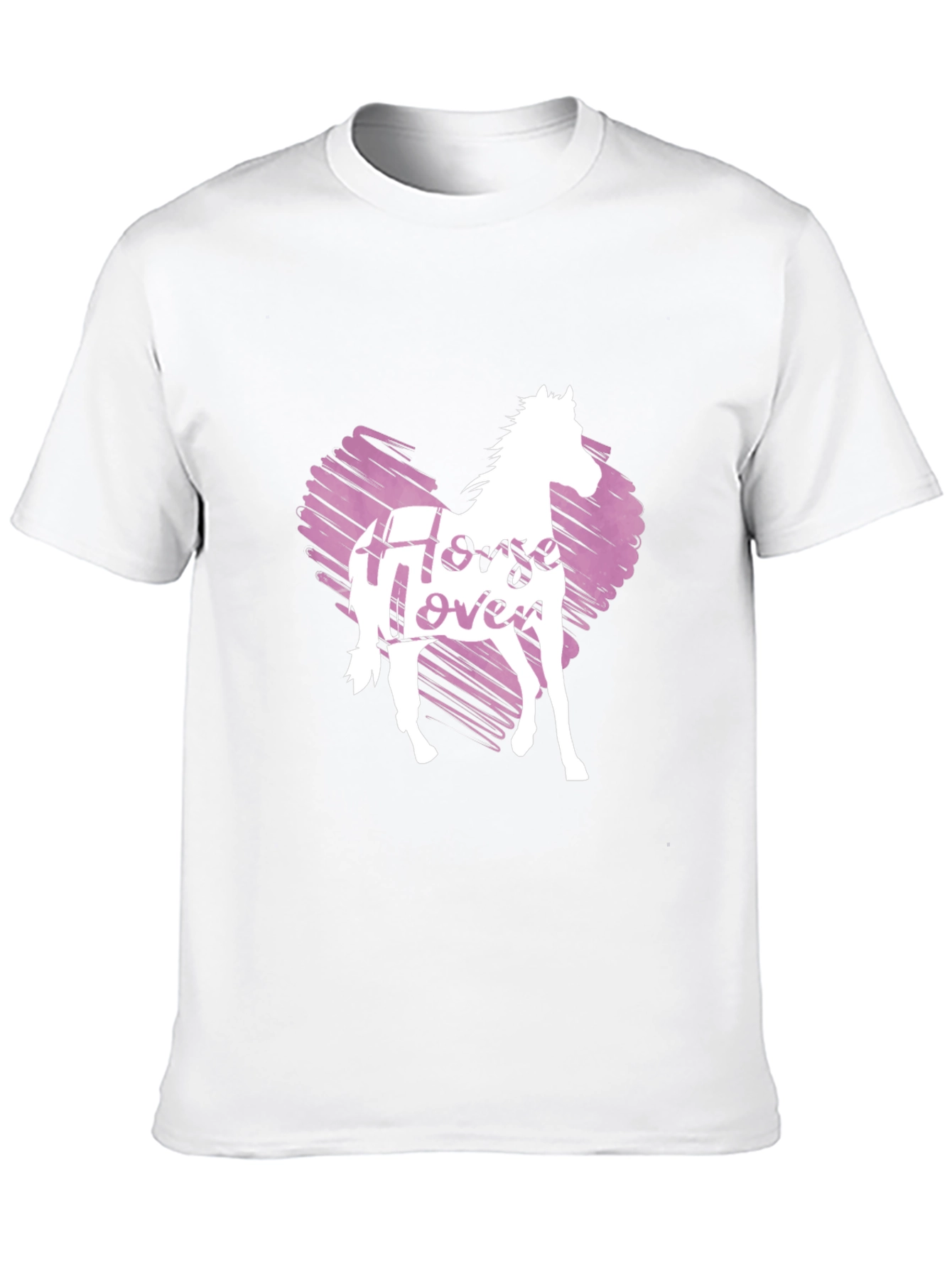 Horse Lover Graphic Tee - Black