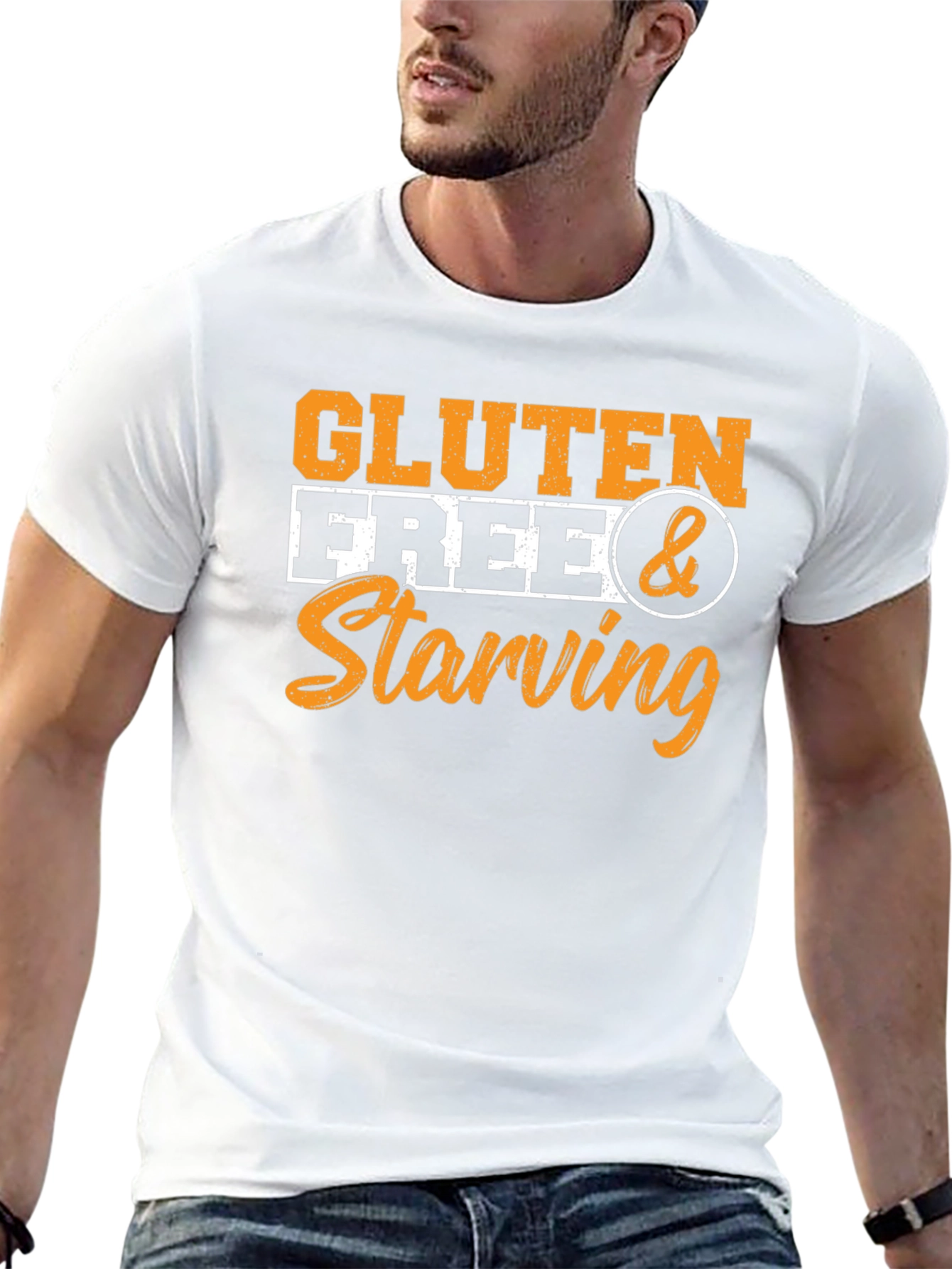 Gluten Free & Starving Graphic T-Shirt