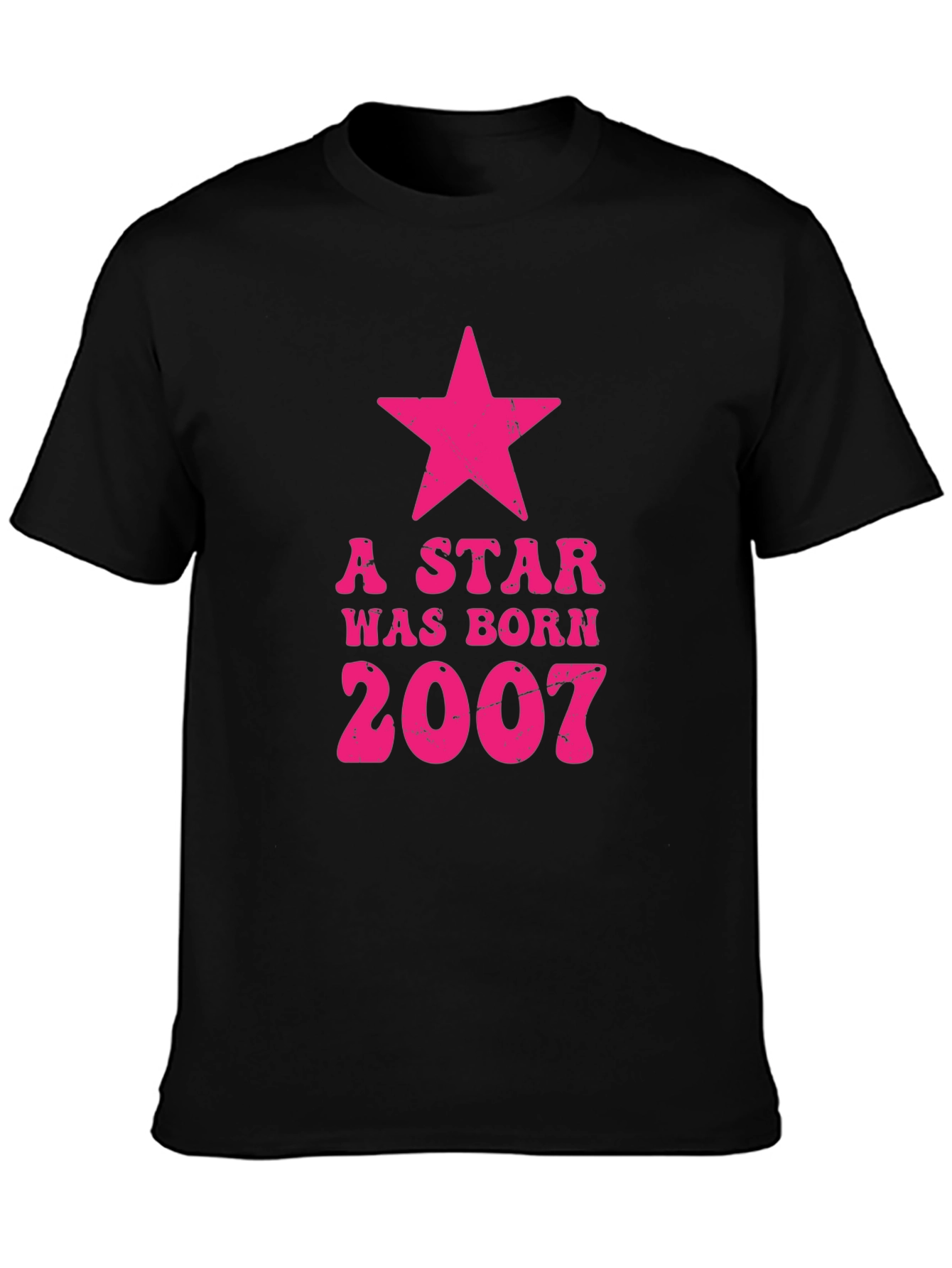 A Star Was Born 2007 Black T-Shirt