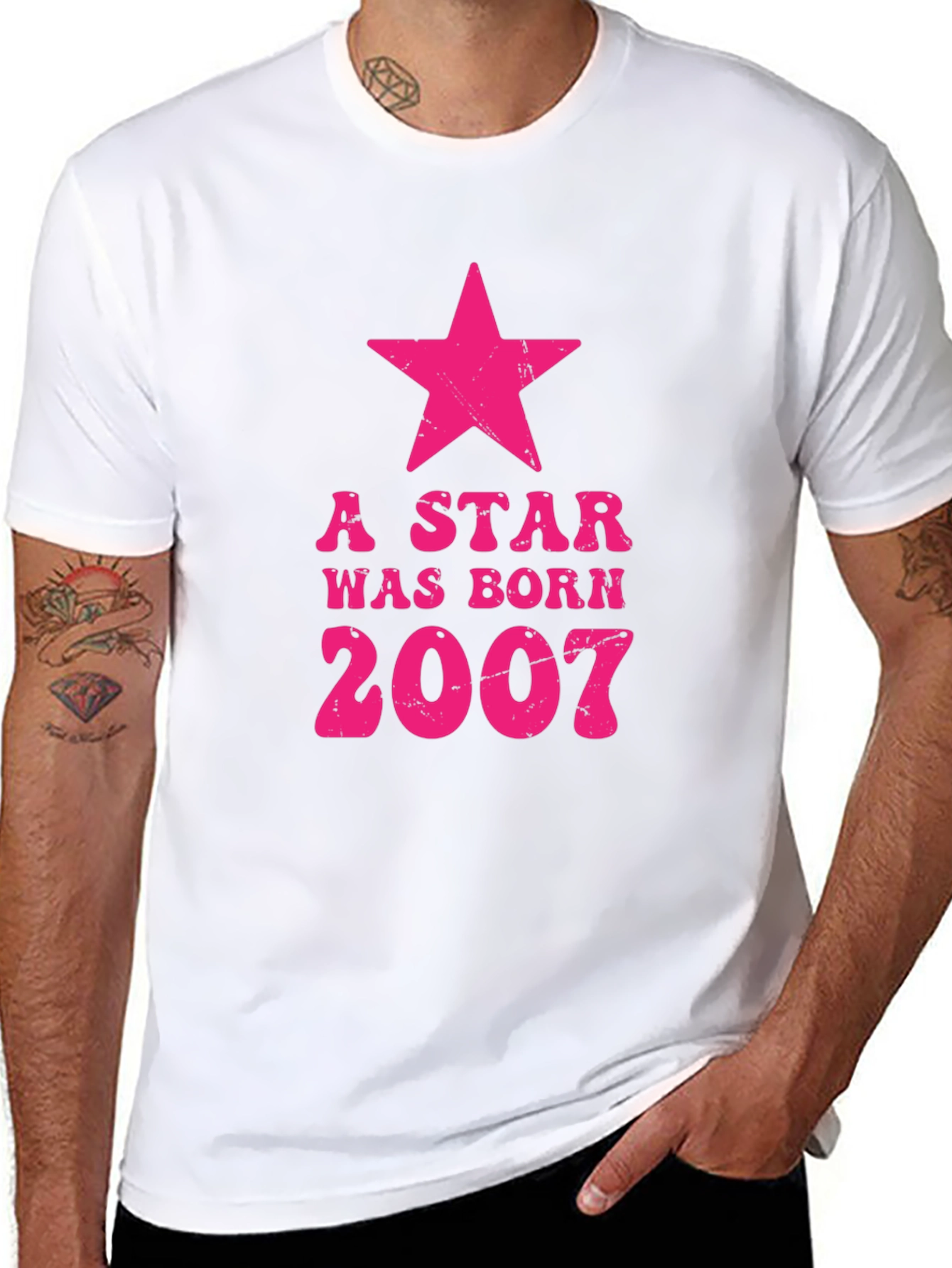 A Star Was Born 2007 Black T-Shirt