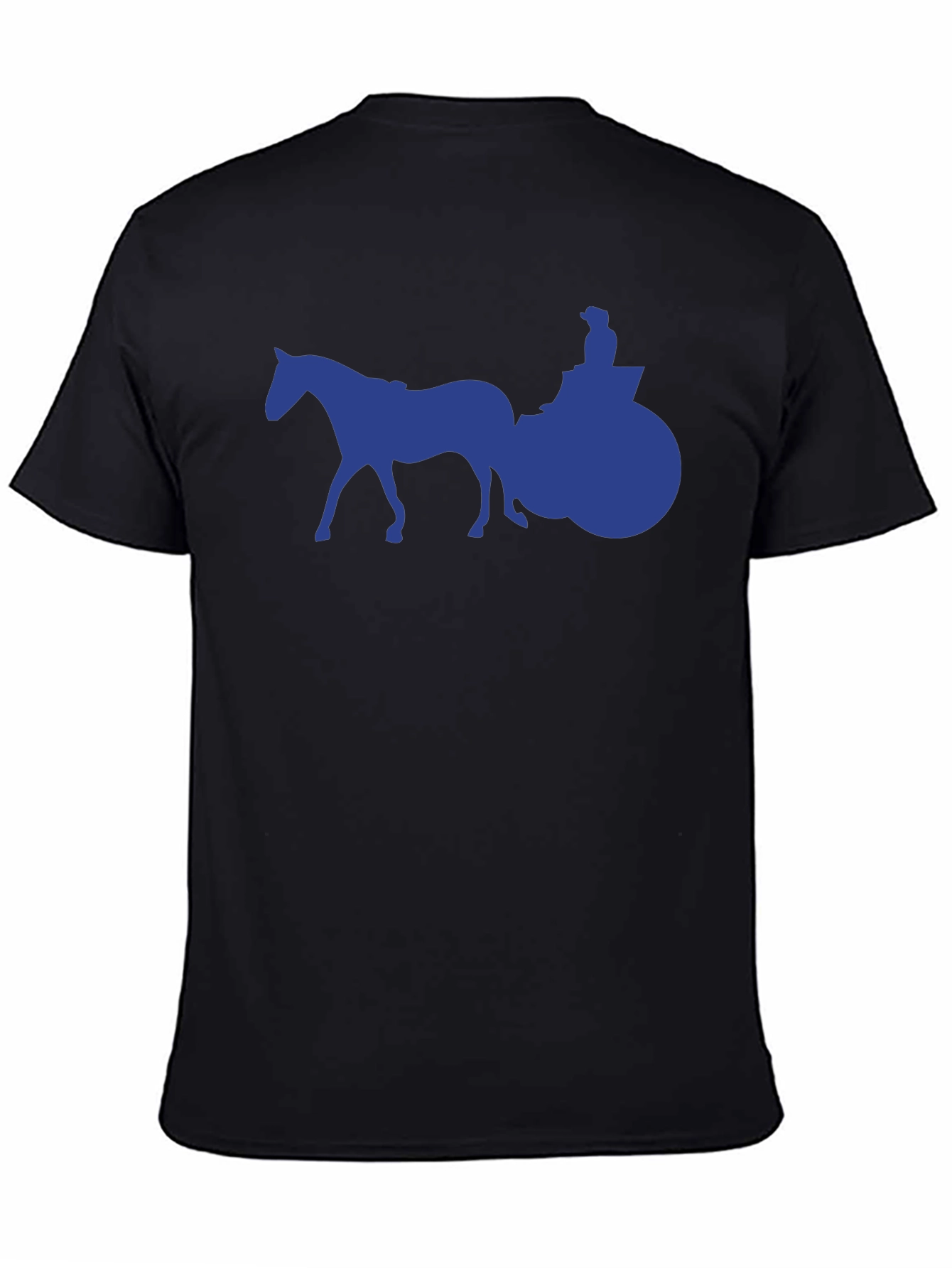 Horse & Carriage Graphic Tee - Classic Style