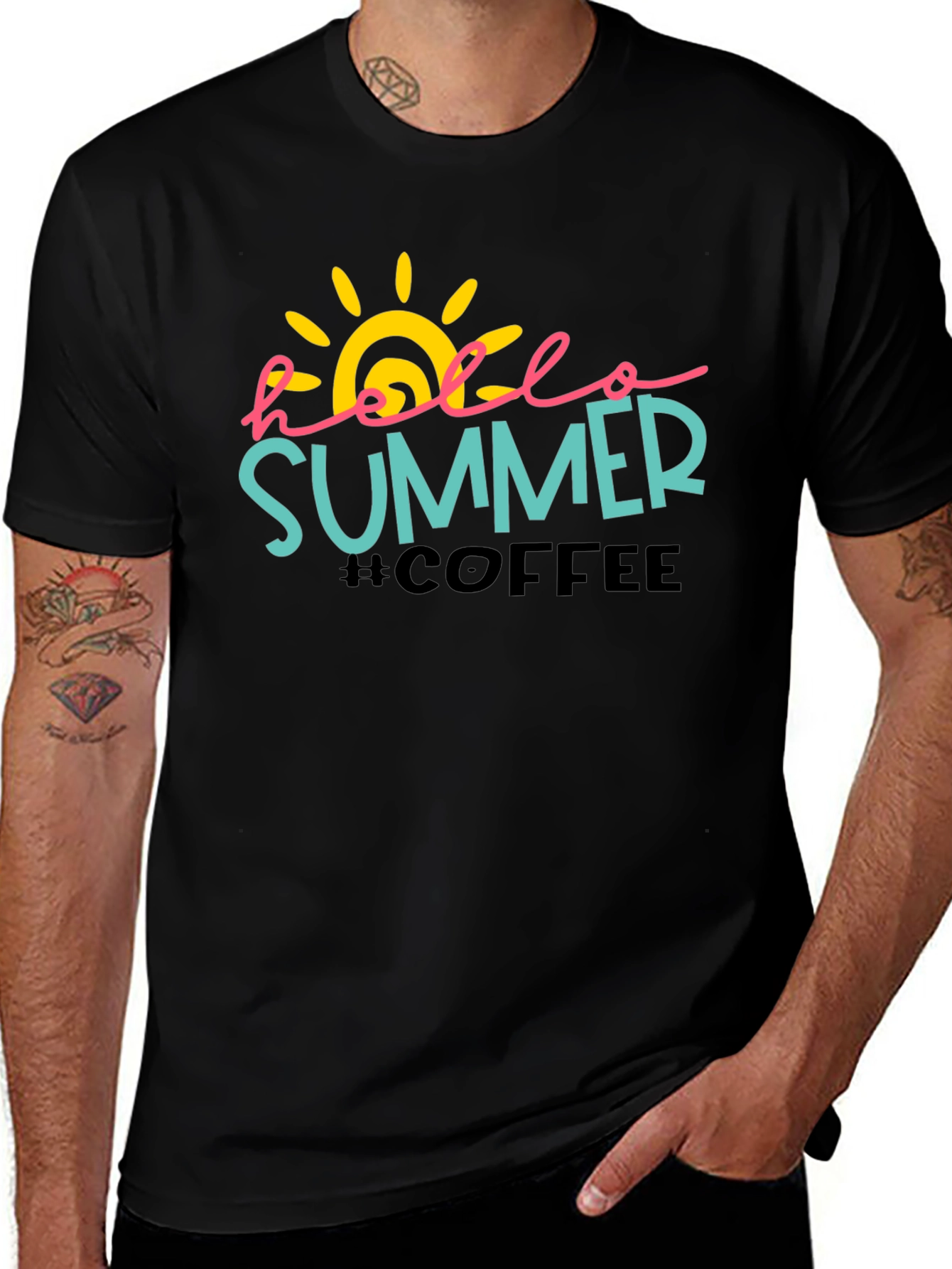 Hello Summer Coffee T-Shirt