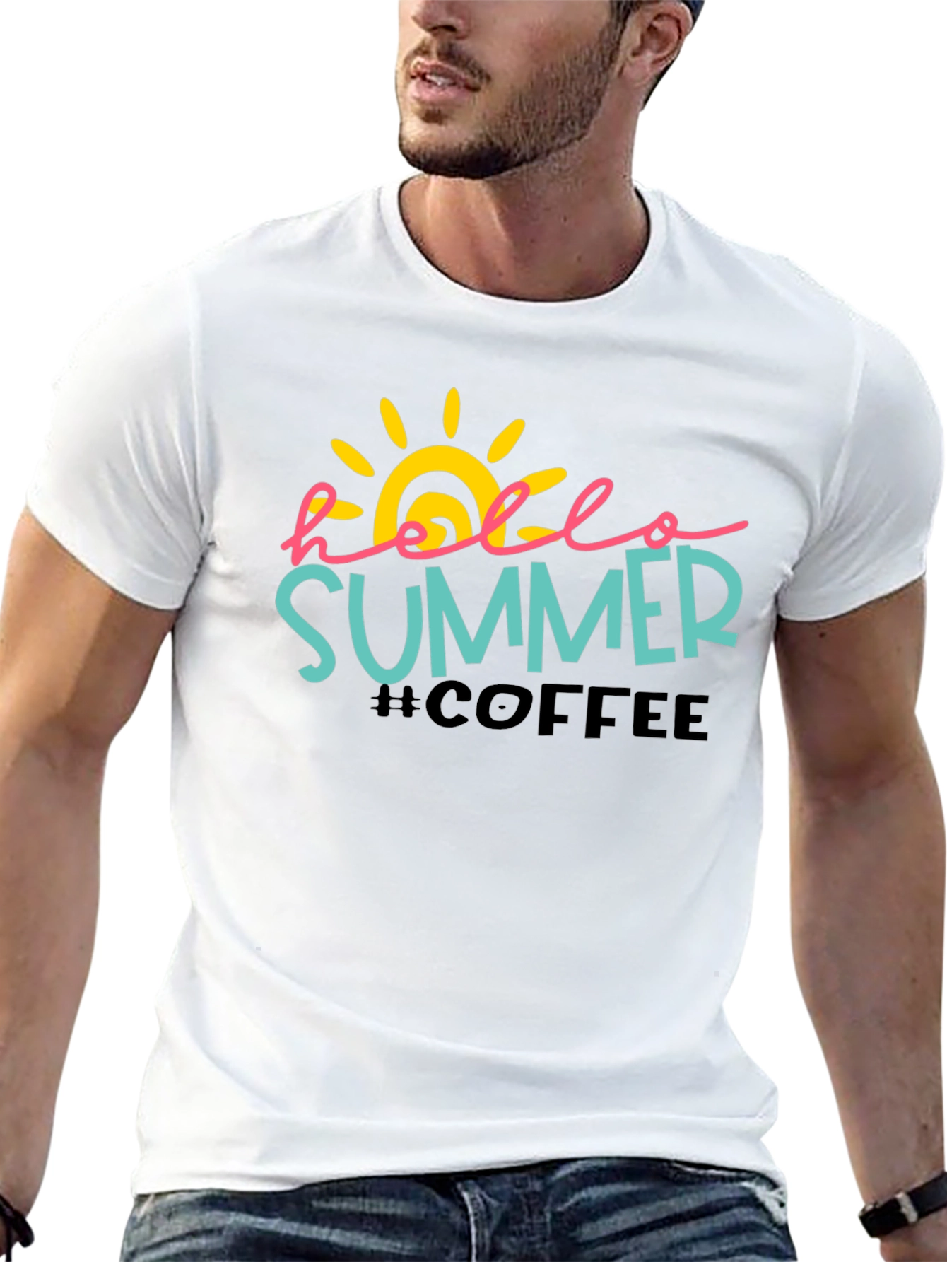 Hello Summer Coffee T-Shirt