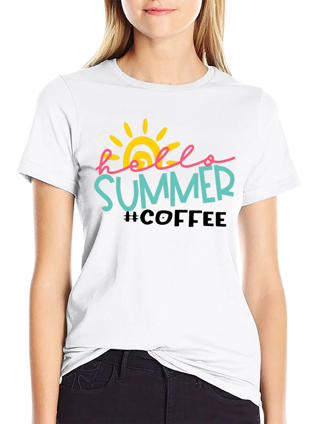 Hello Summer Coffee T-Shirt