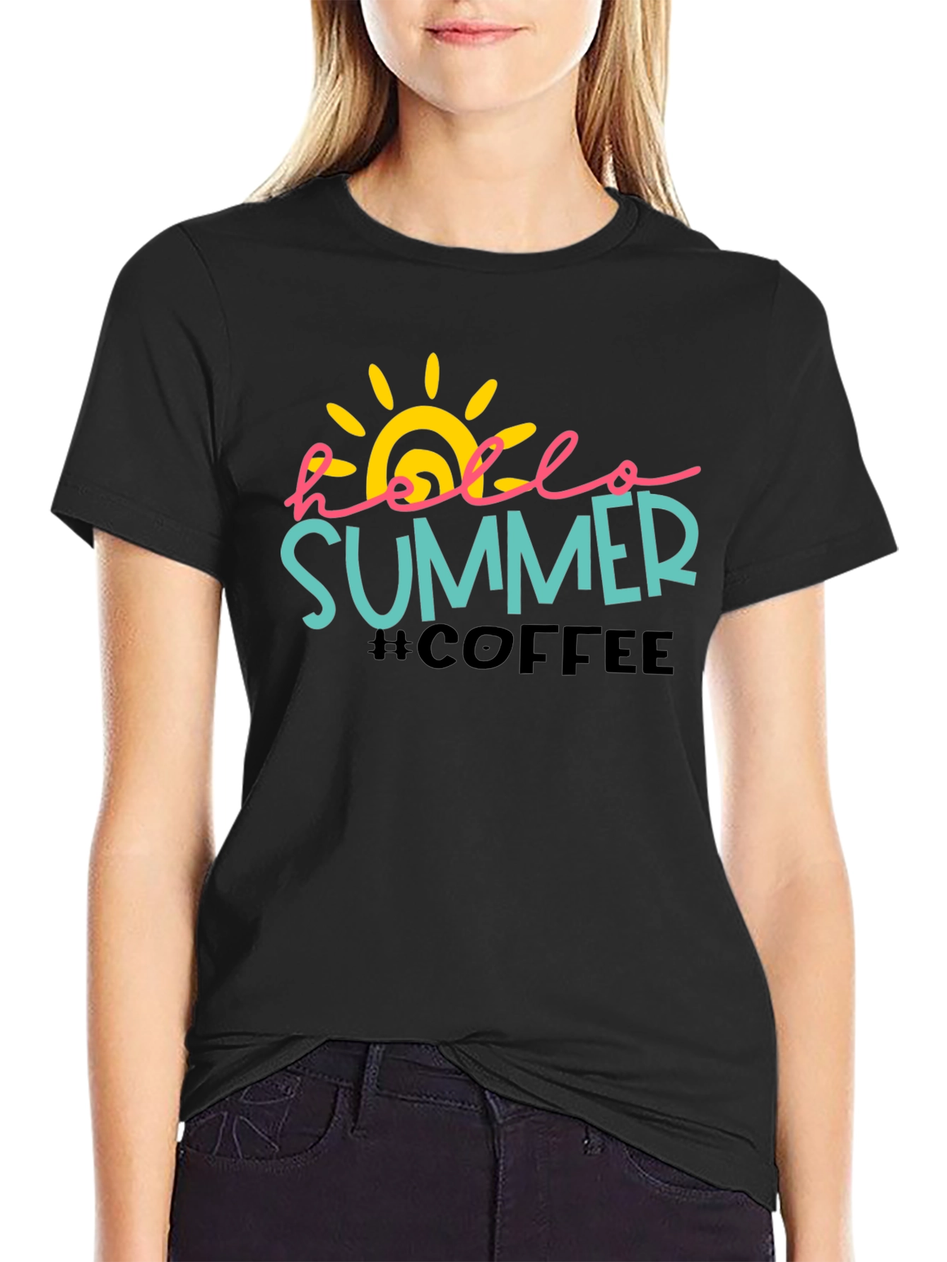 Hello Summer Coffee T-Shirt