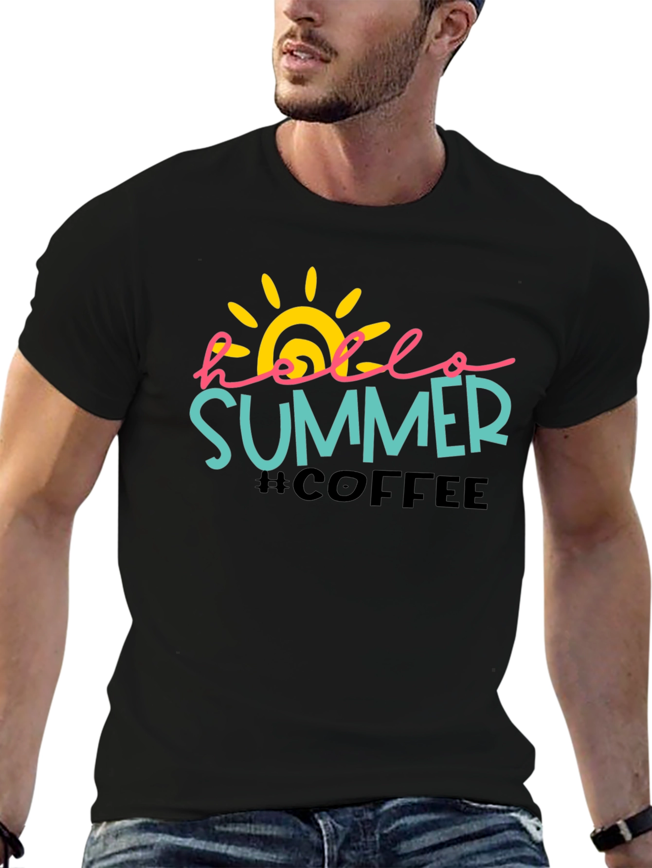 Hello Summer Coffee T-Shirt