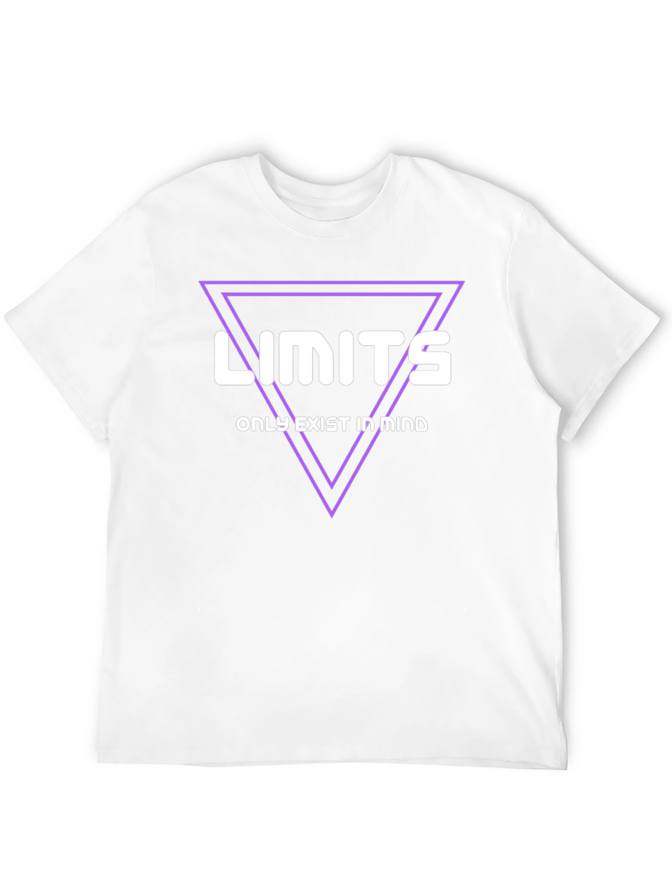 Limits Exist in Mind Black Graphic Tee