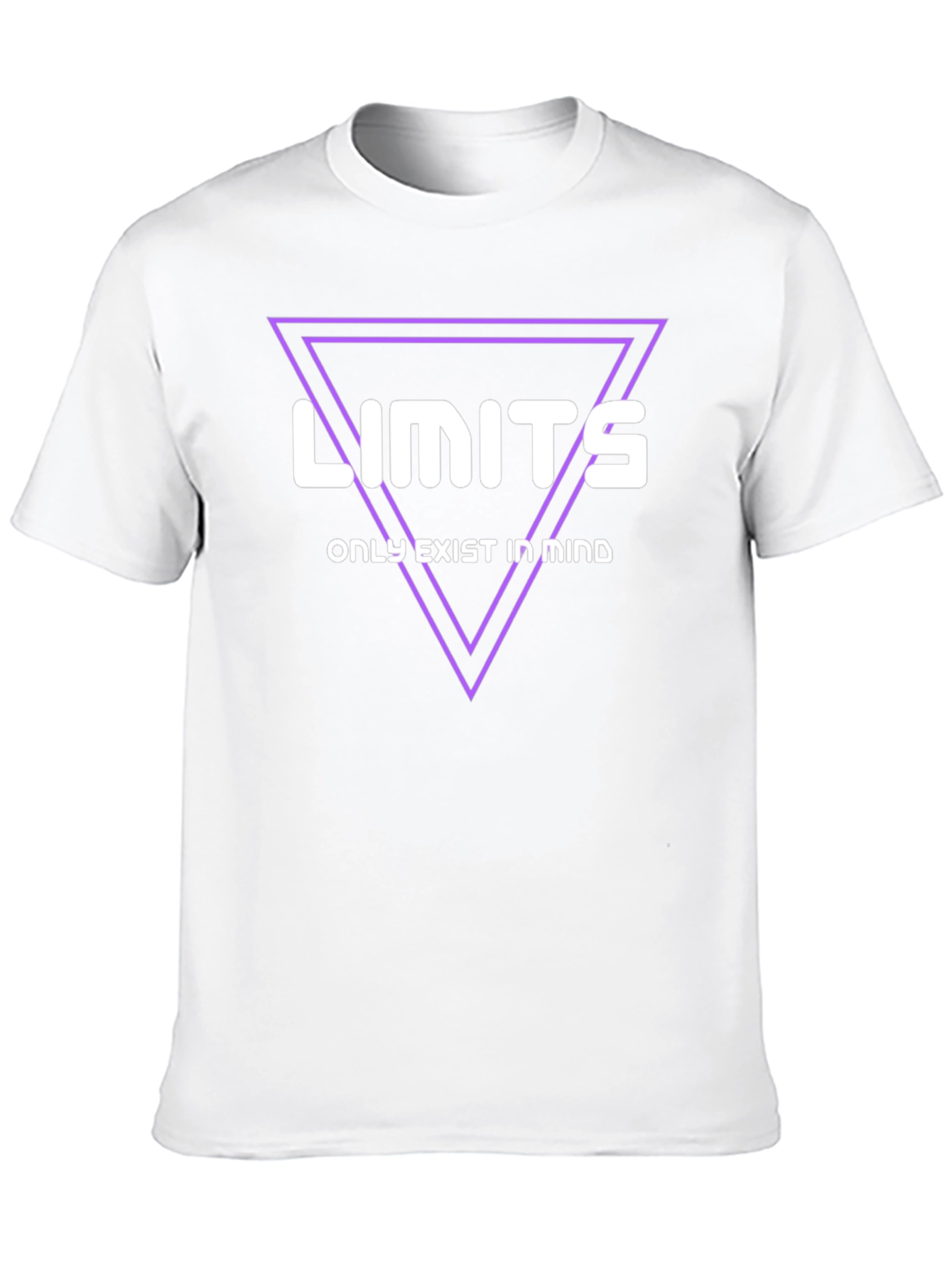 Limits Exist in Mind Black Graphic Tee