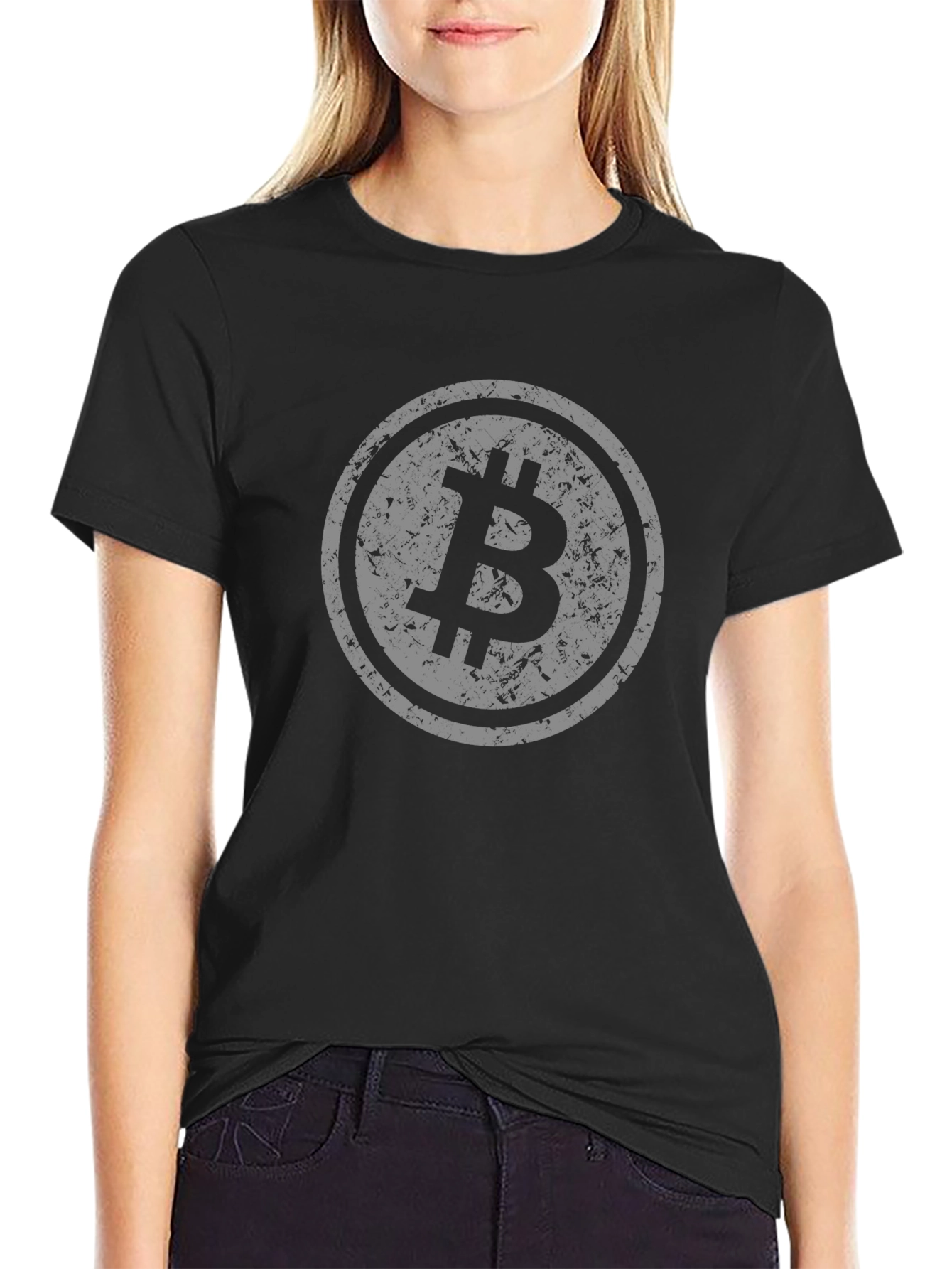 Bitcoin Black T-Shirt - Crypto Currency Tee