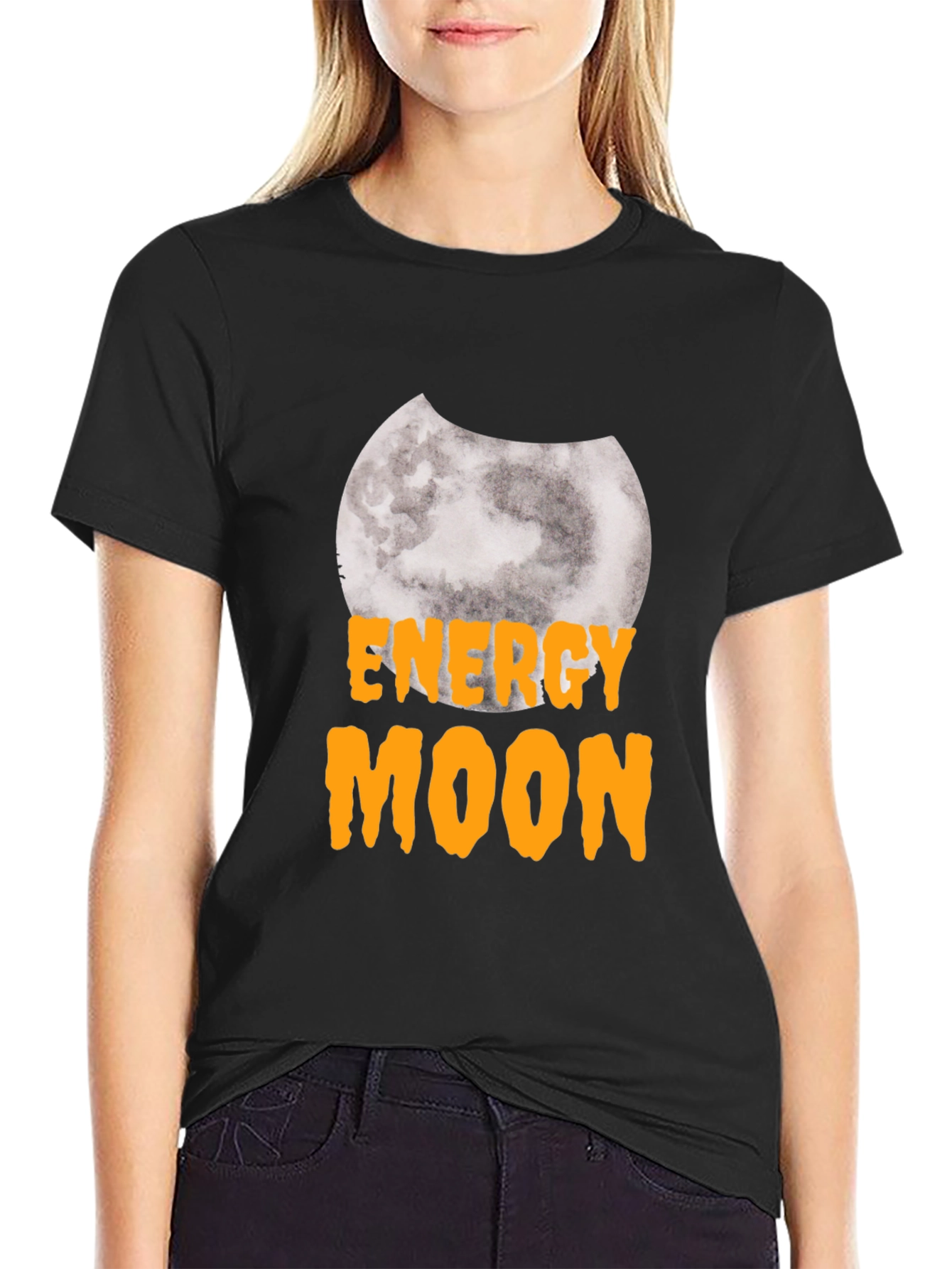 Energy Moon Graphic T-Shirt
