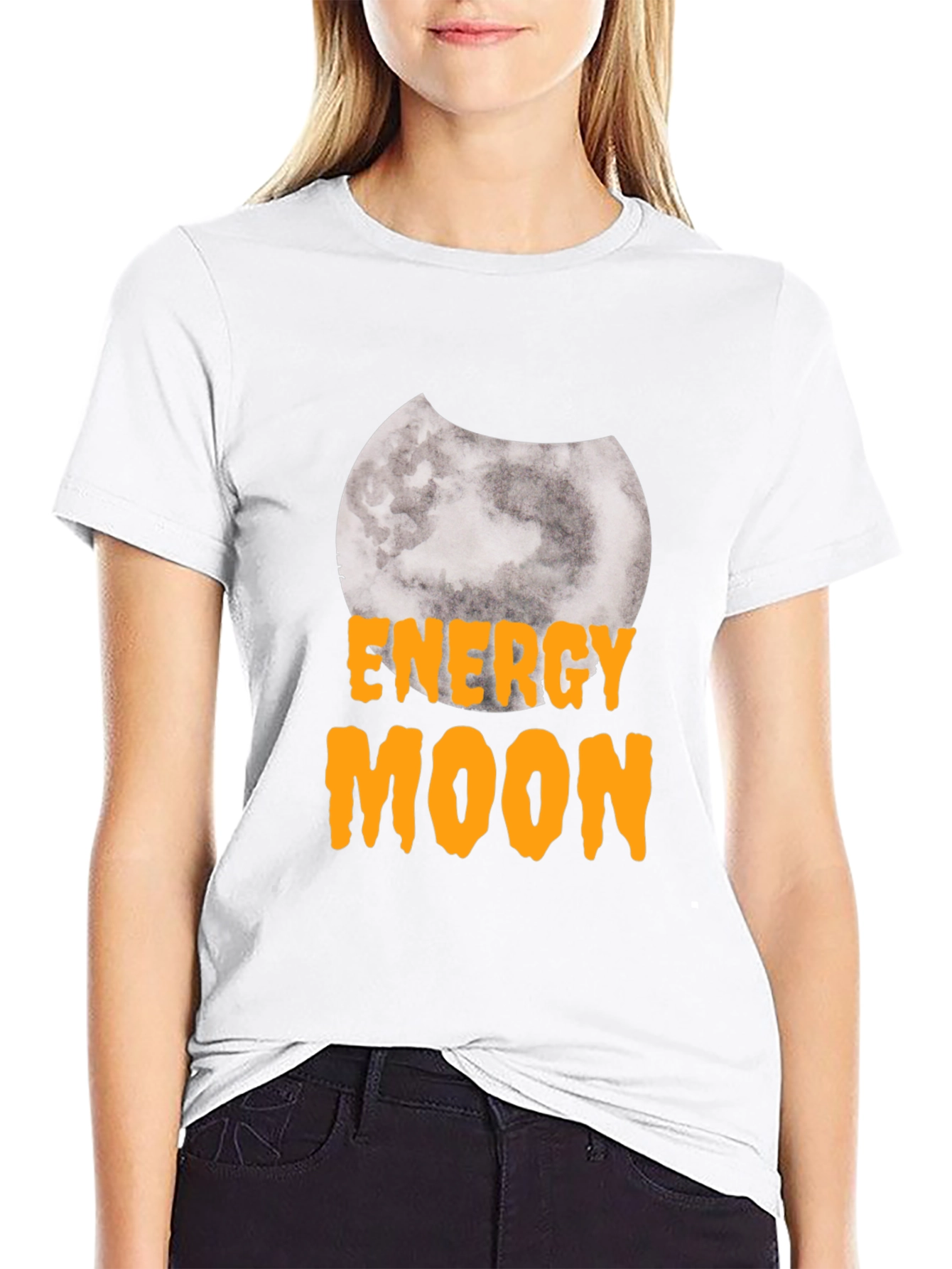 Energy Moon Graphic T-Shirt