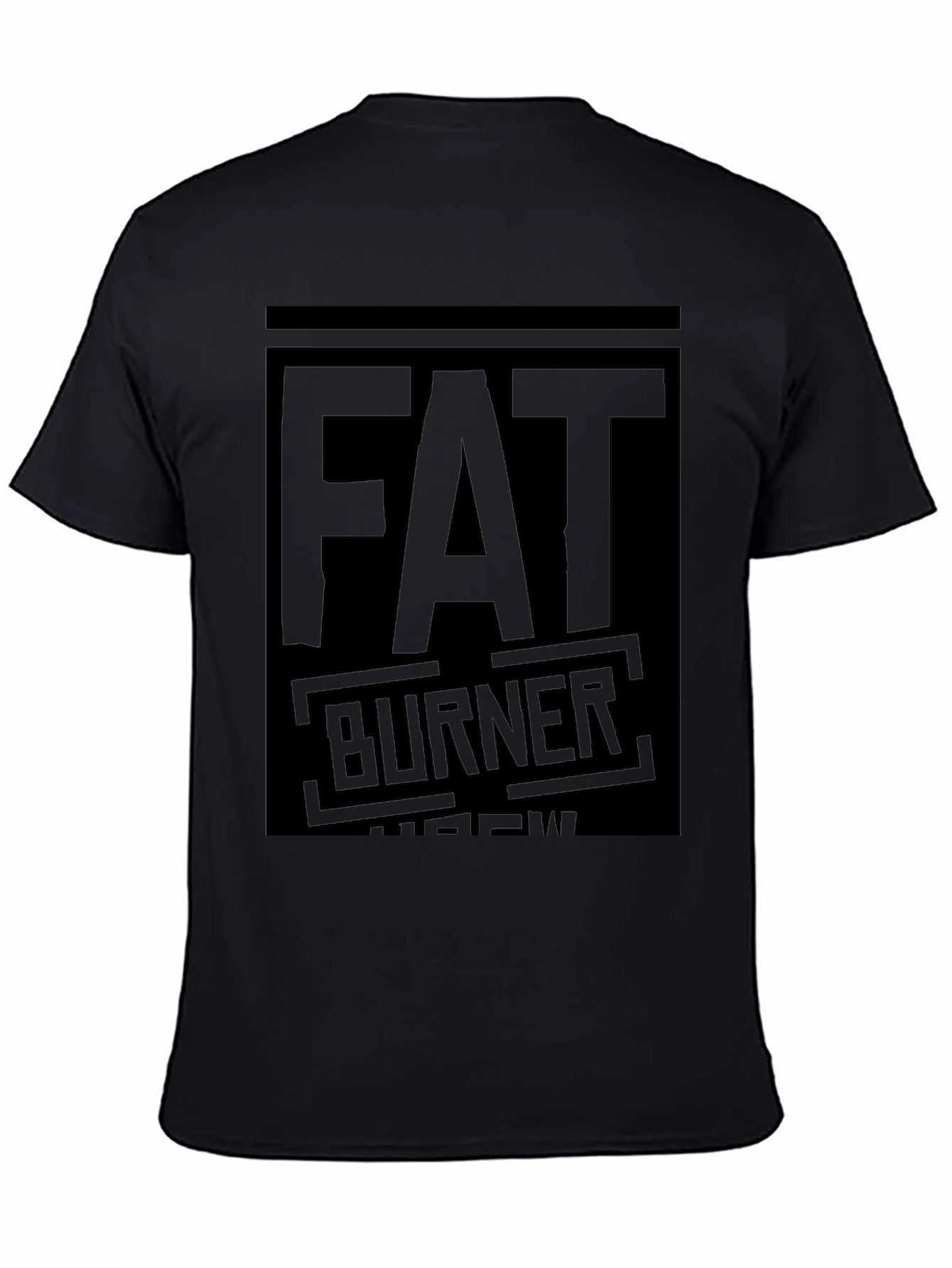 Fat Burner Black Graphic Tee