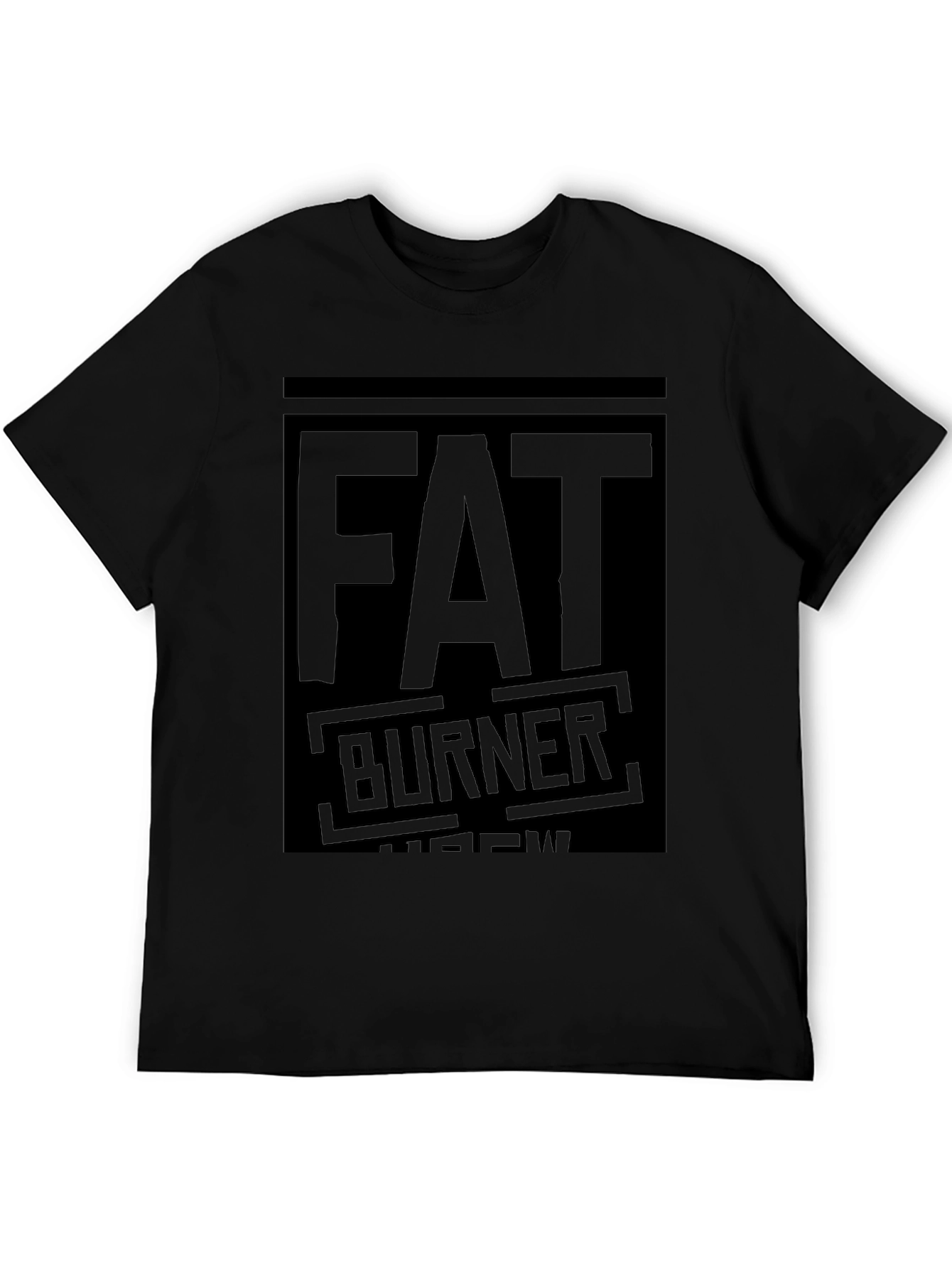 Fat Burner Black Graphic Tee