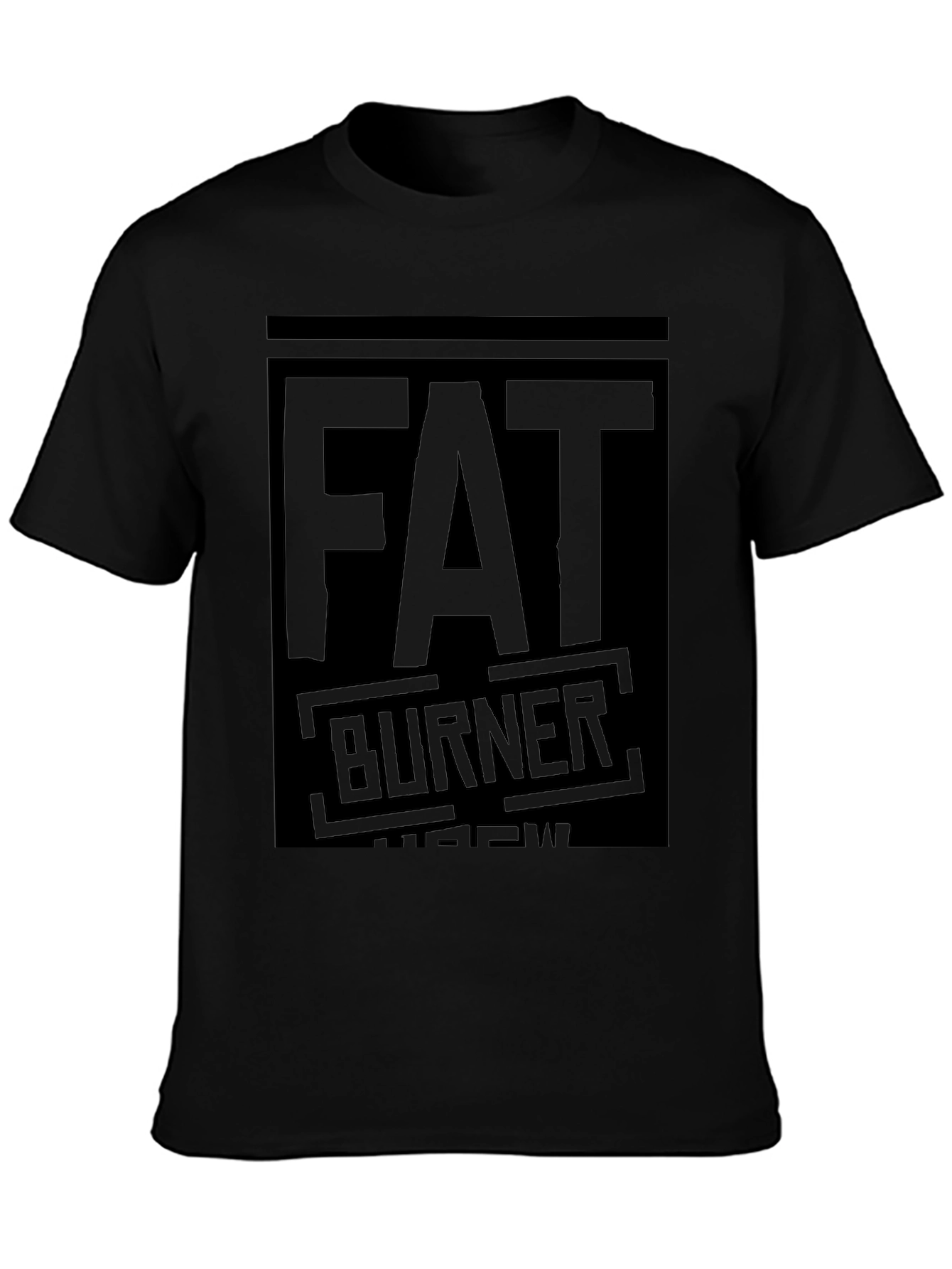 Fat Burner Black Graphic Tee