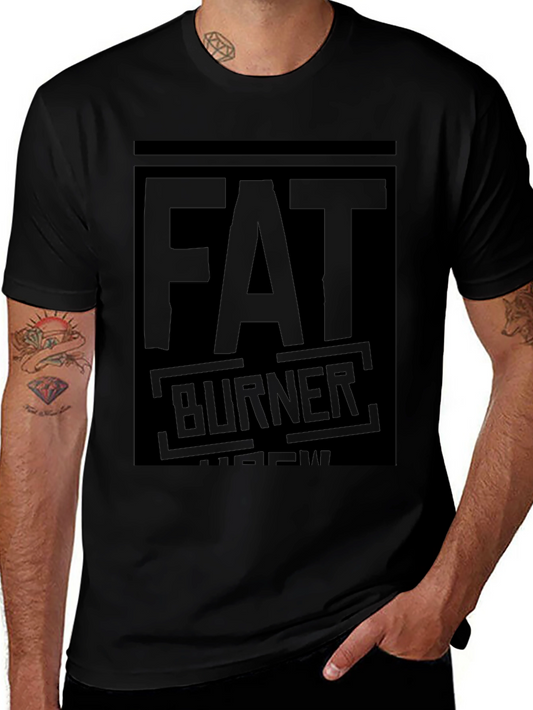 Fat Burner Black Graphic Tee