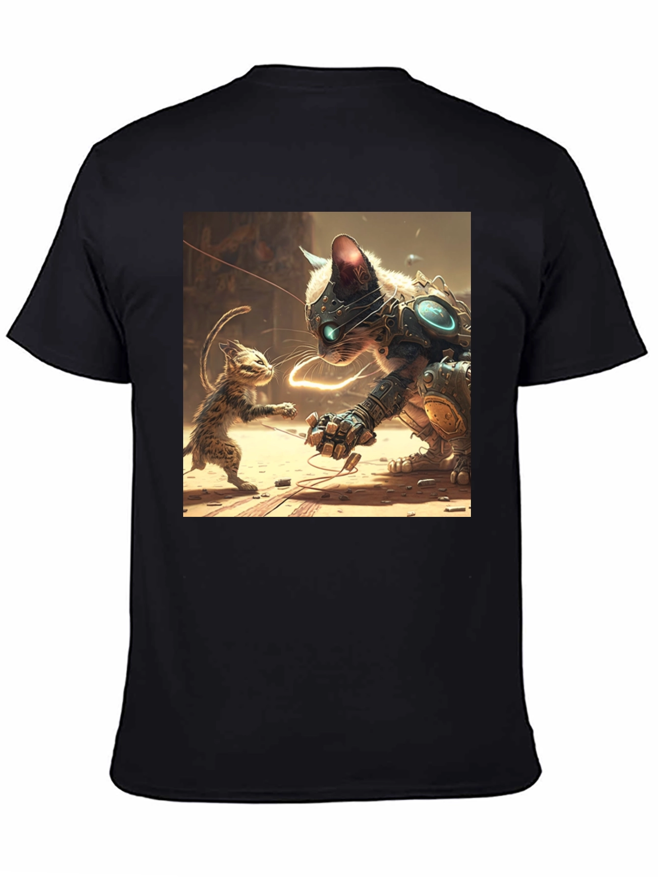 Futuristic Cat T-Shirt