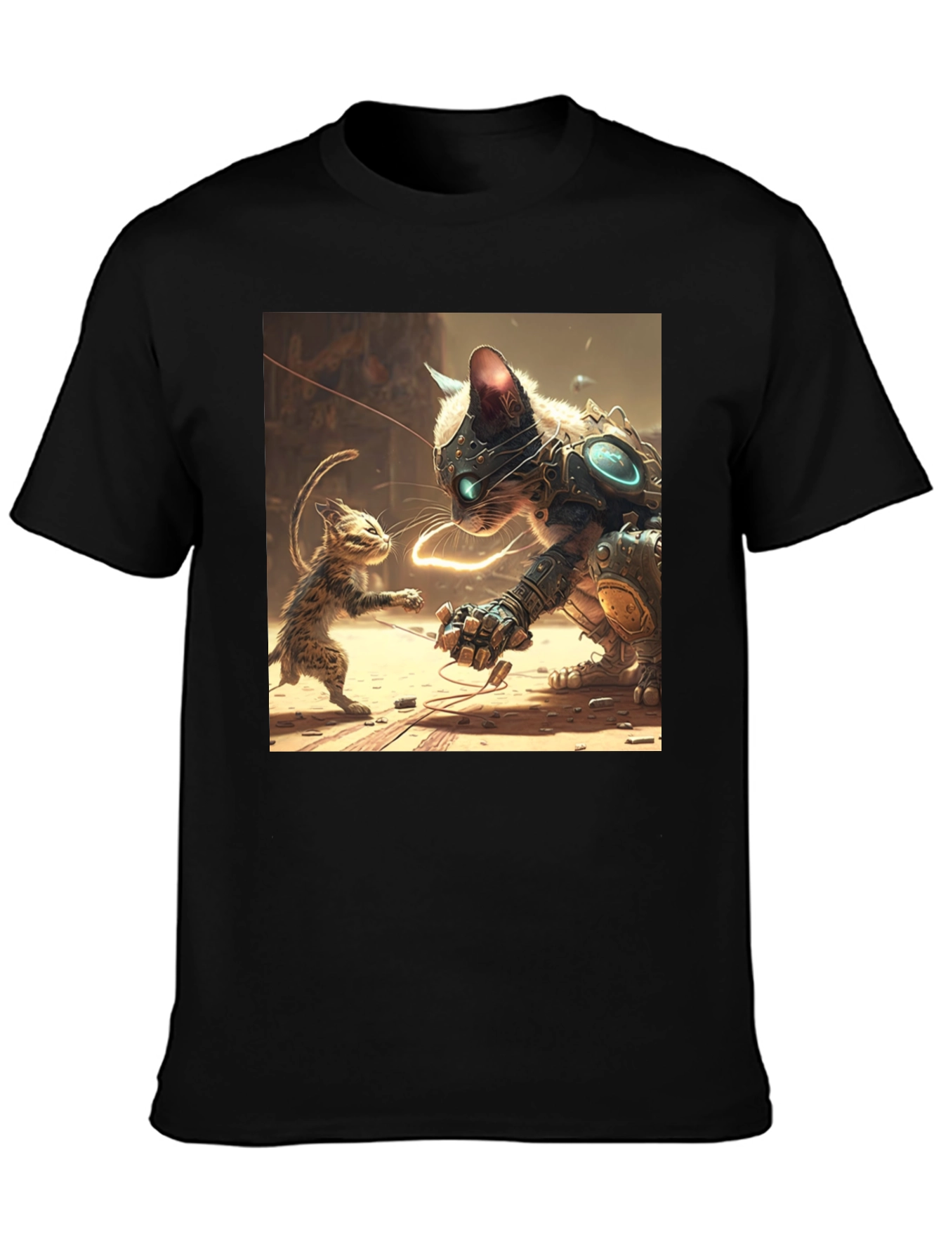 Futuristic Cat T-Shirt