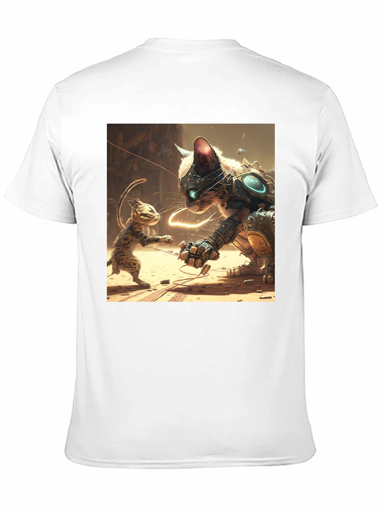 Futuristic Cat T-Shirt