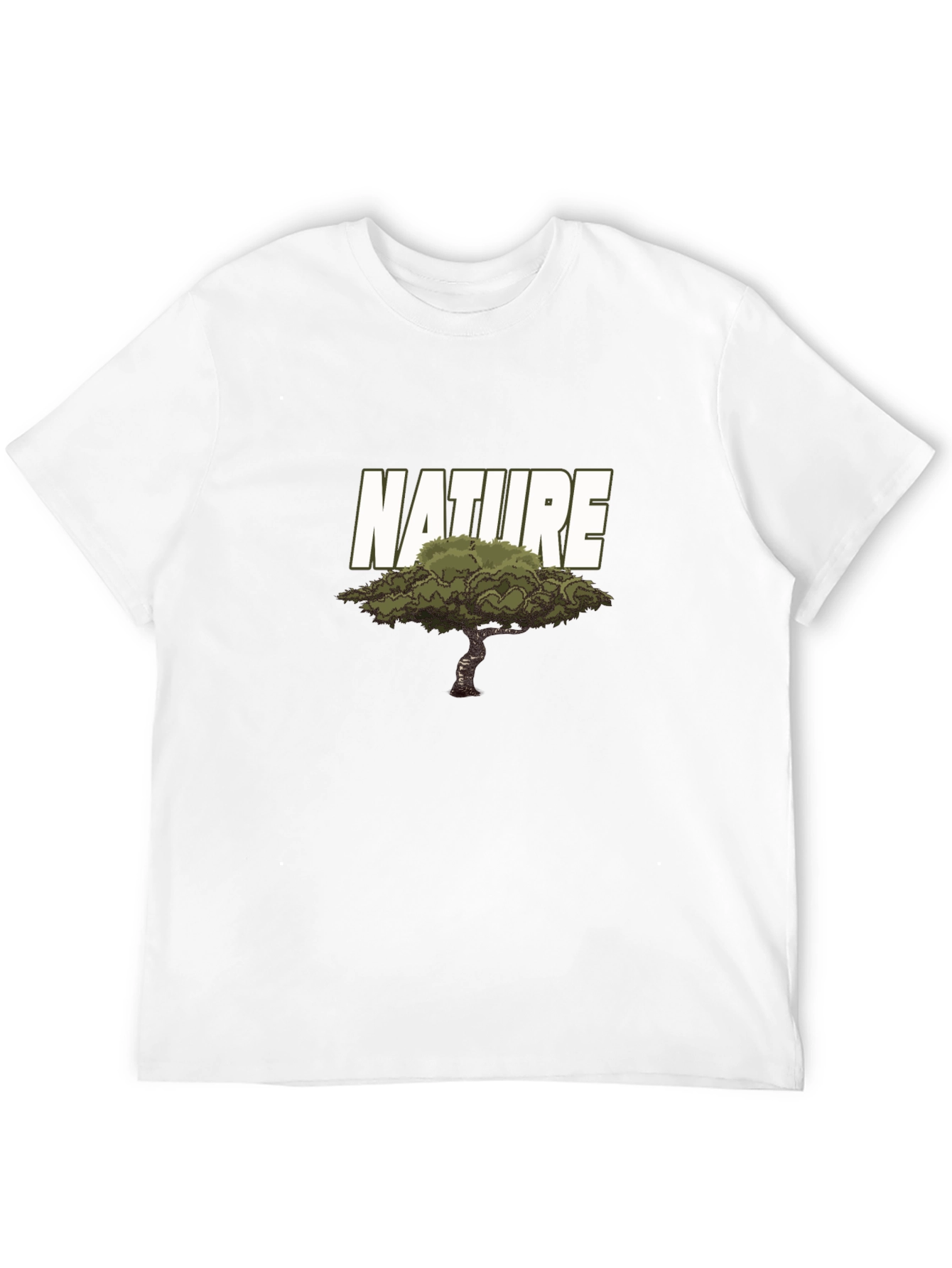 Nature Graphic T-Shirt - Cool Tree Design