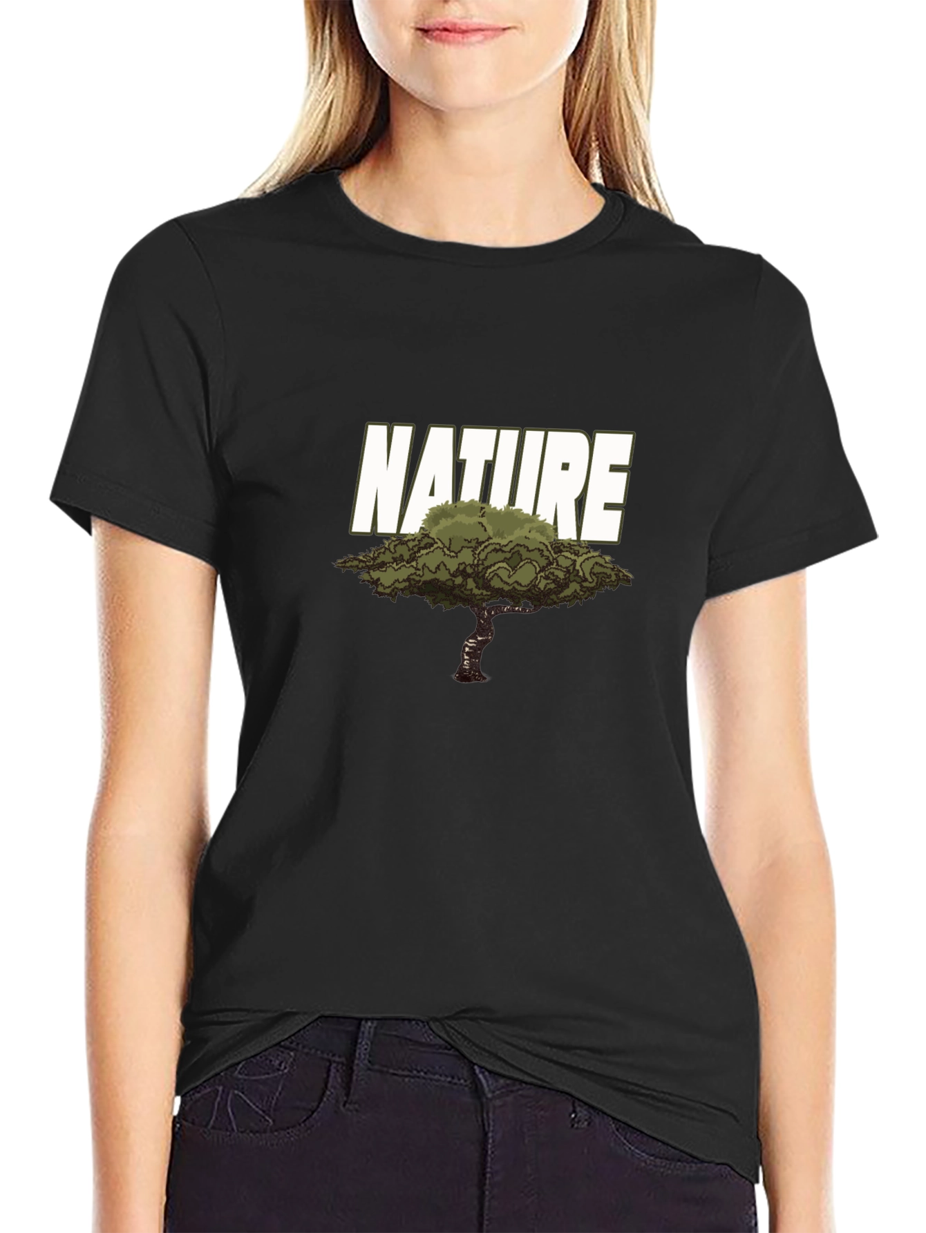 Nature Graphic T-Shirt - Cool Tree Design