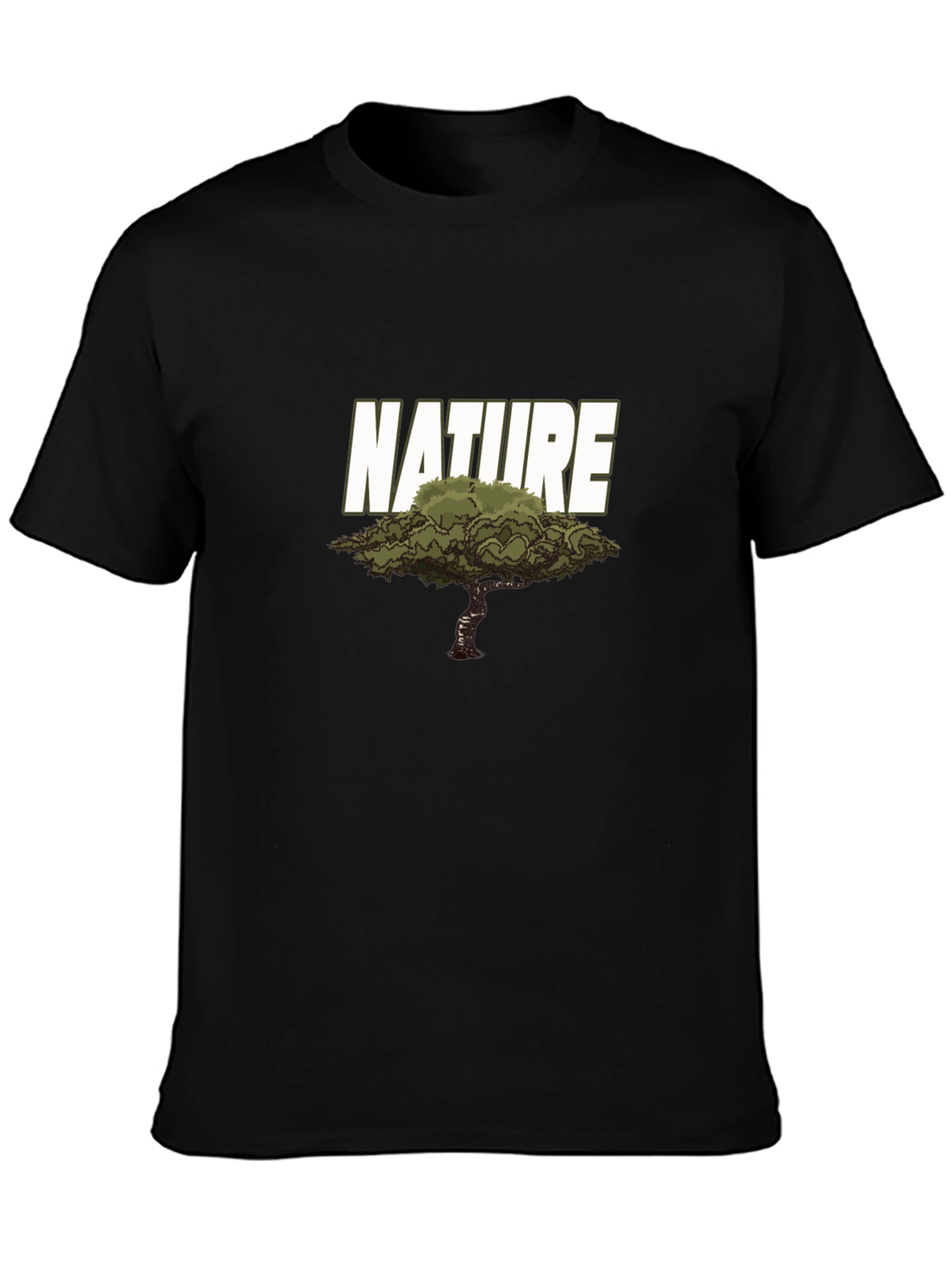 Nature Graphic T-Shirt - Cool Tree Design