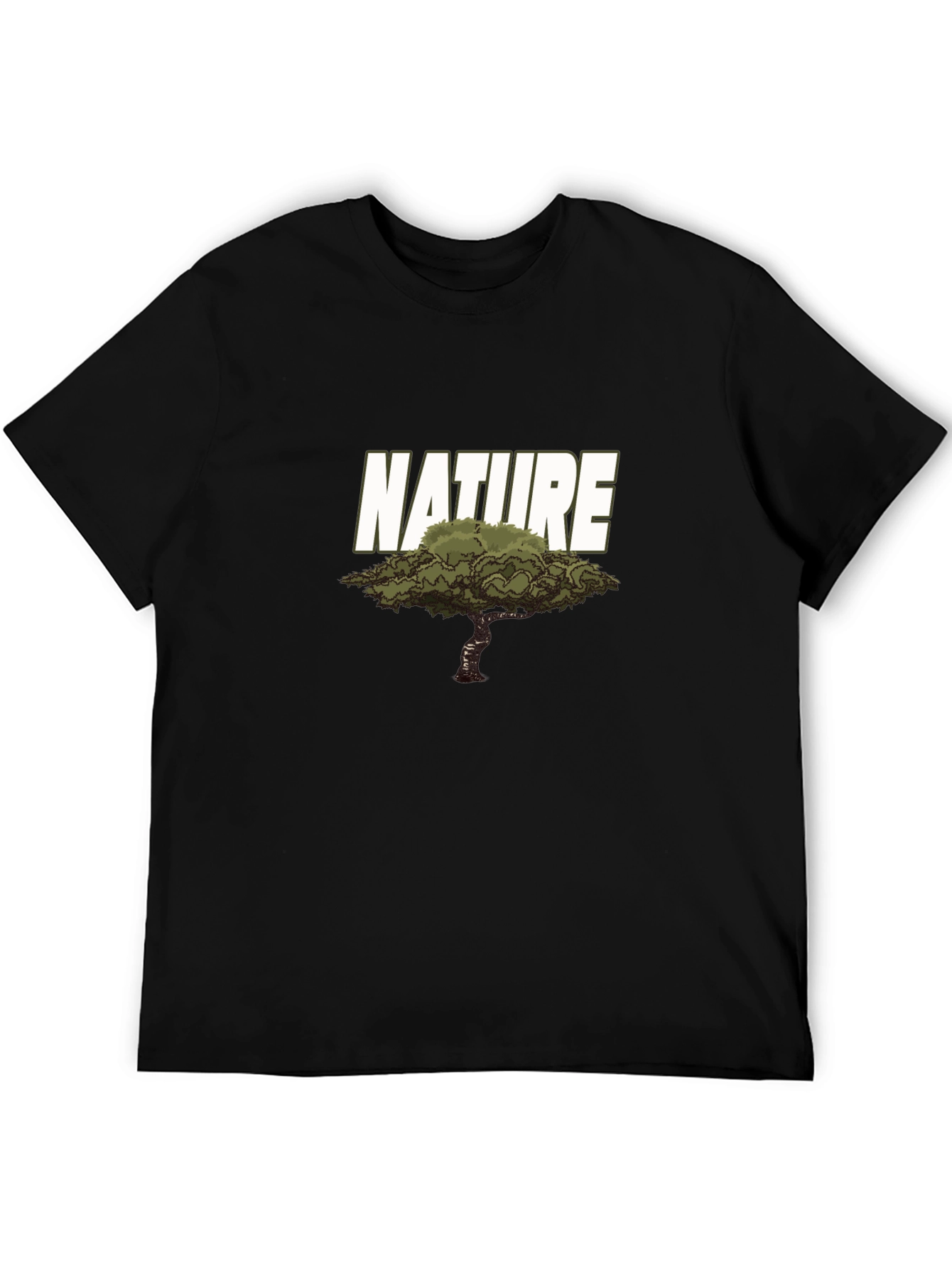 Nature Graphic T-Shirt - Cool Tree Design