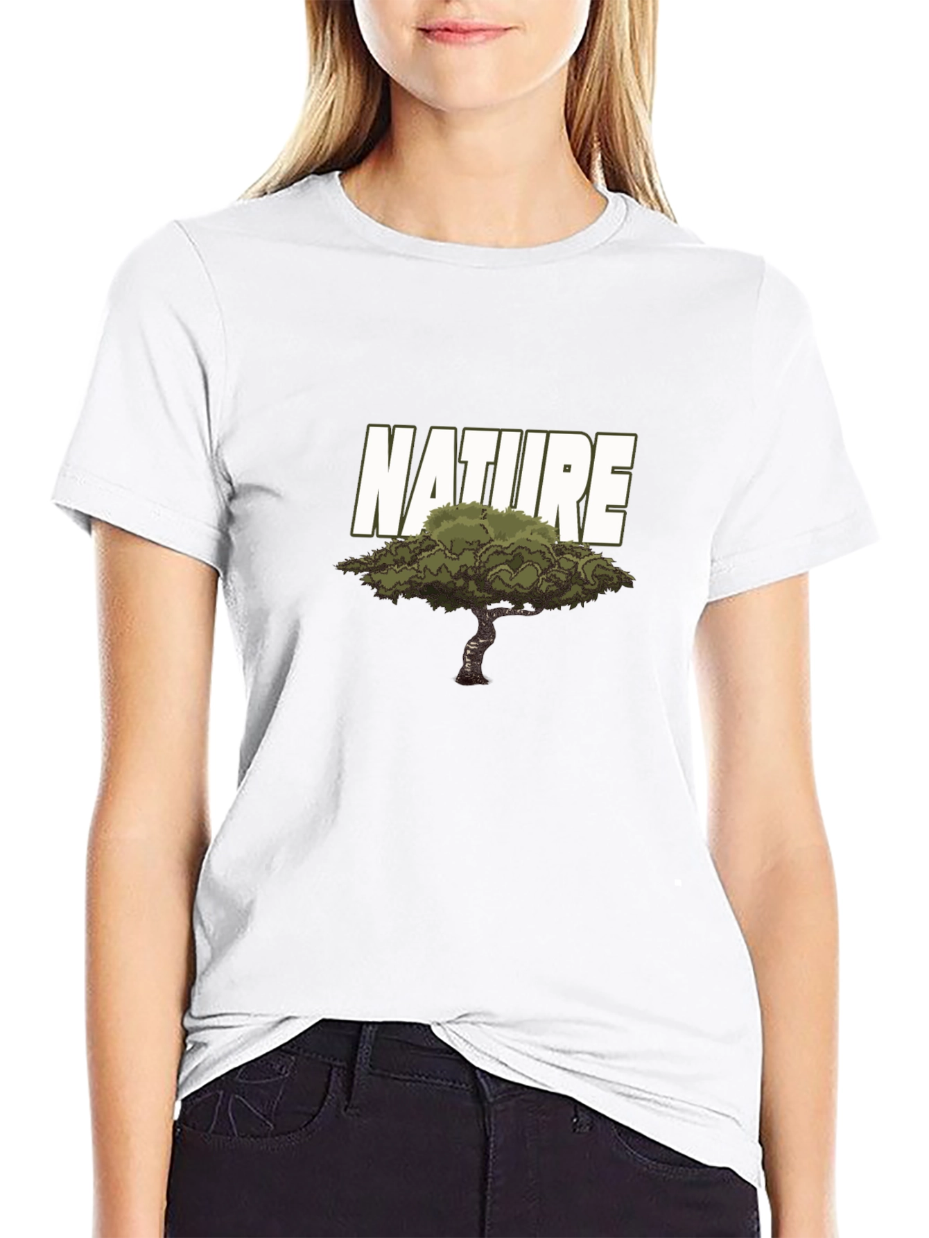 Nature Graphic T-Shirt - Cool Tree Design