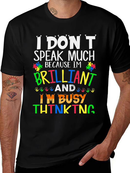 Autism Awareness T-Shirt: Im Brilliant
